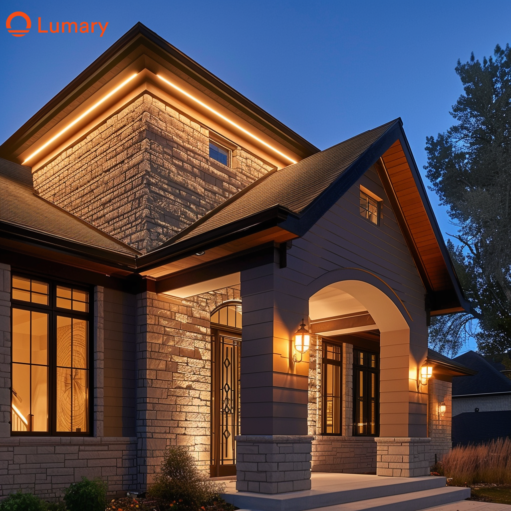 How to Perfectly Illuminate Your Home with Outdoor Eave Lights – Lumary