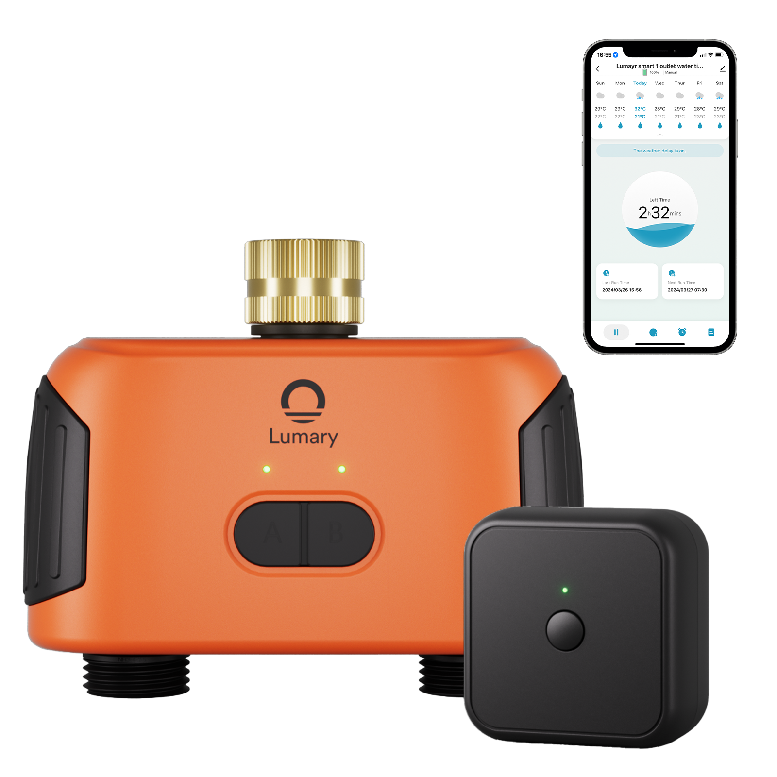 Lumary Smart Water Timer 2 Zone