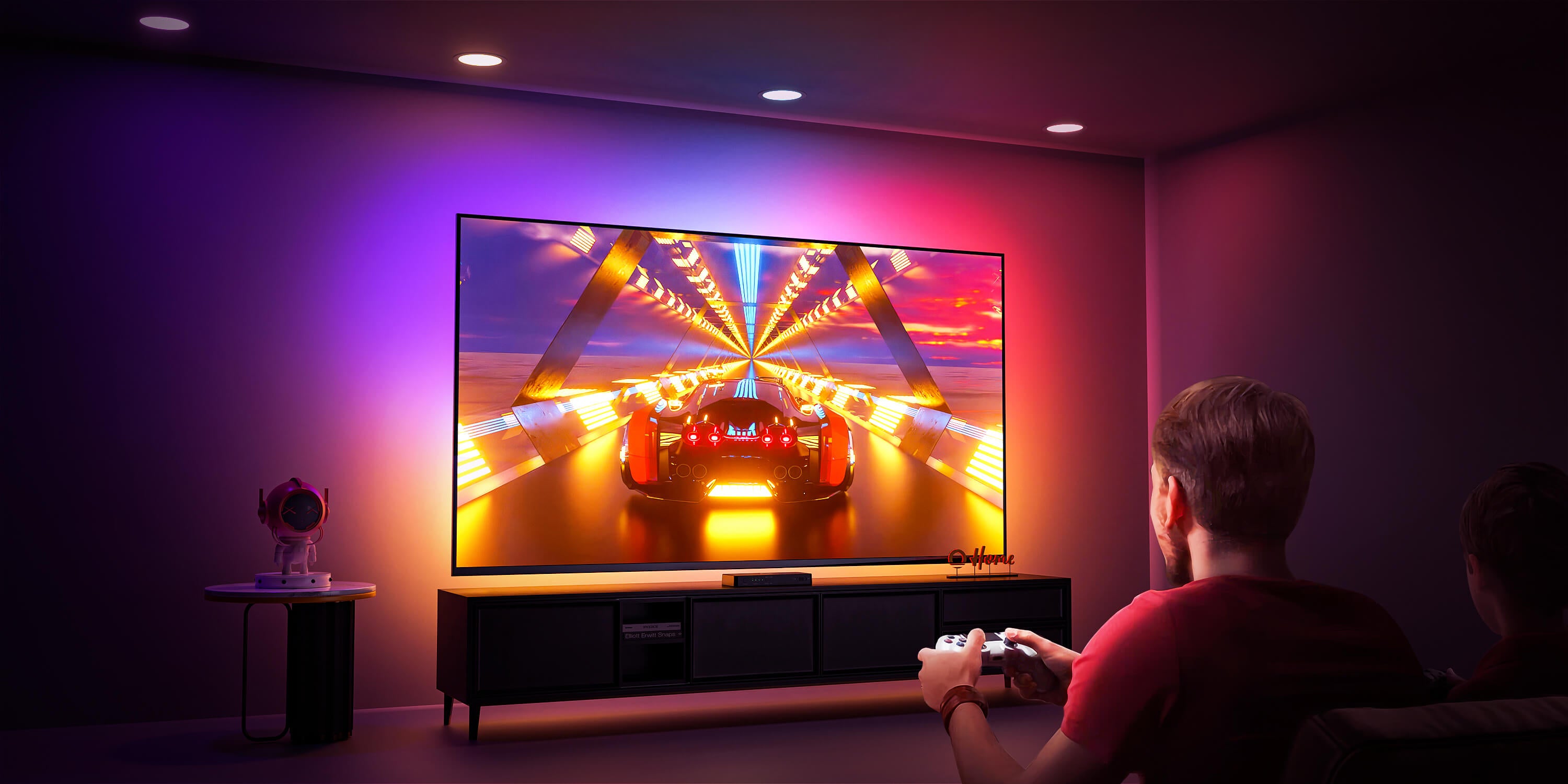 Lumary Smart Recessed Lighting HDMI Sync Box Kit: The Innovative Choice Leading the Same Type of Products with Smart Sync of TV Screen Images