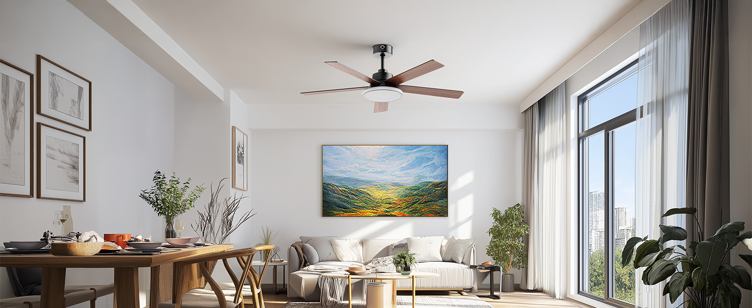 How to Match Ceiling Fan Size and Style to Your Home