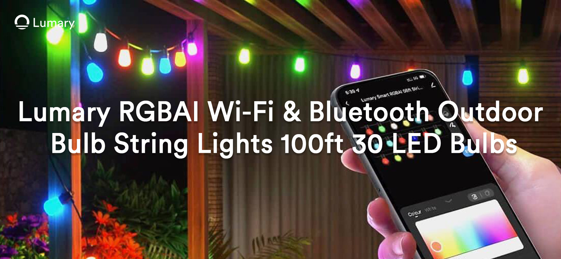How to Easily Install Smart String Lights Outdoors
