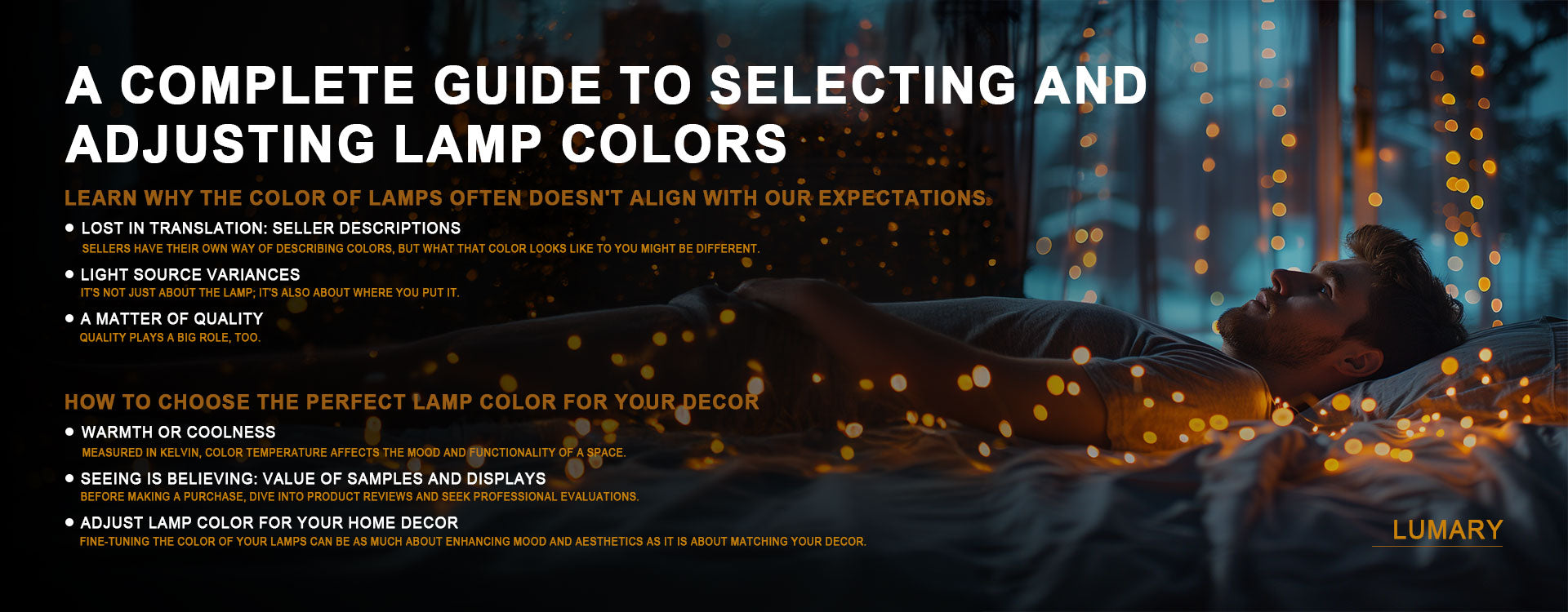 warm smart lighting