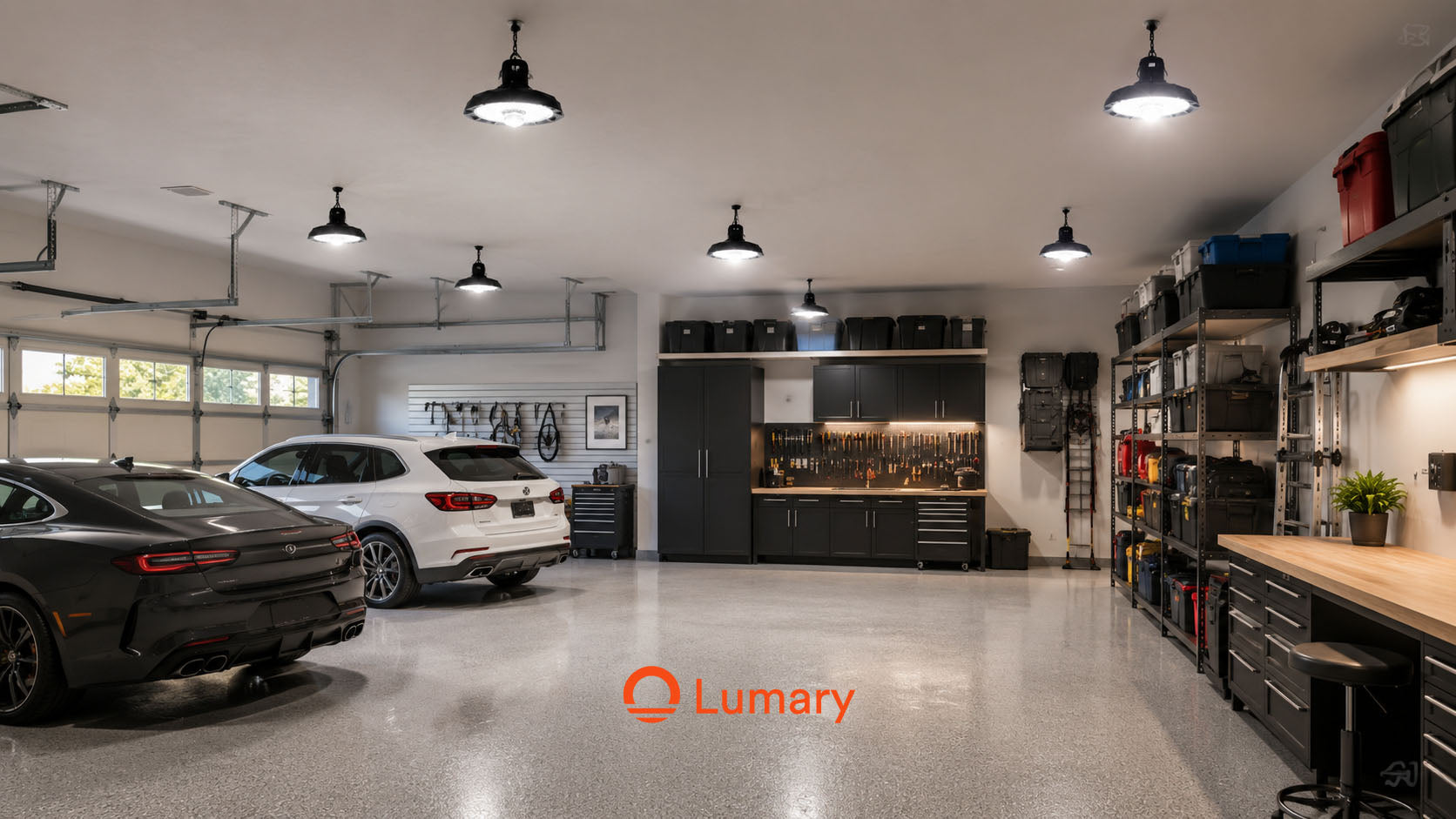 Lumary UFO LED High Bay Light with Motion Sensor - B