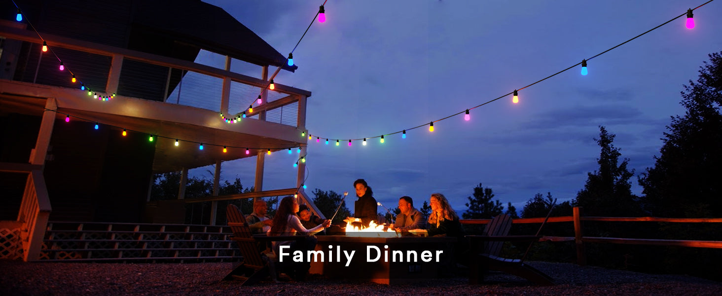 Transform Your Outdoor Space with the Best Smart Light Strings