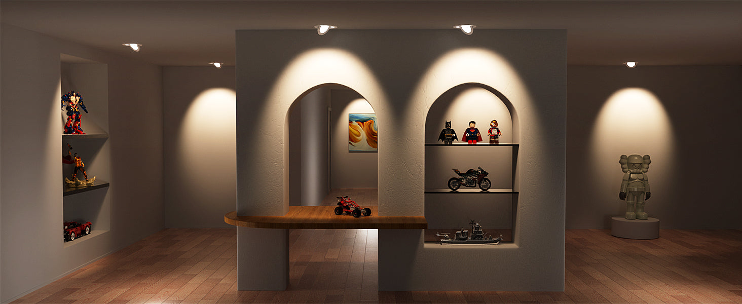 Lumary Smart Lighting Illuminates Artwork for Gallery