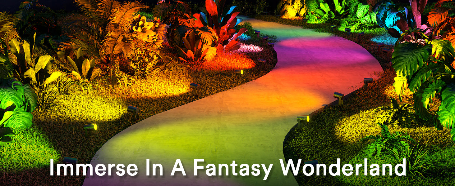 Illuminate your outdoor space with the Lumary Smart Landscape Light Pro