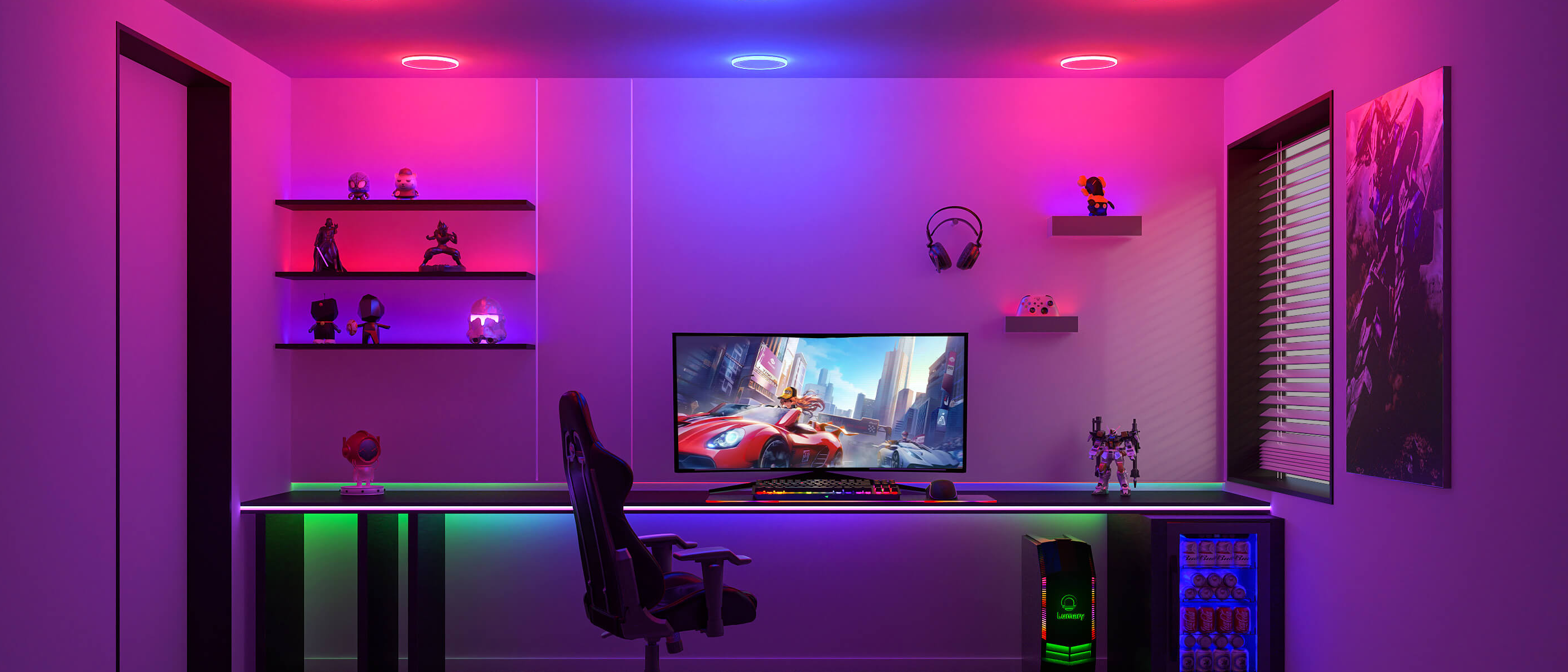 Indoor Intelligent Lighting Fixtures