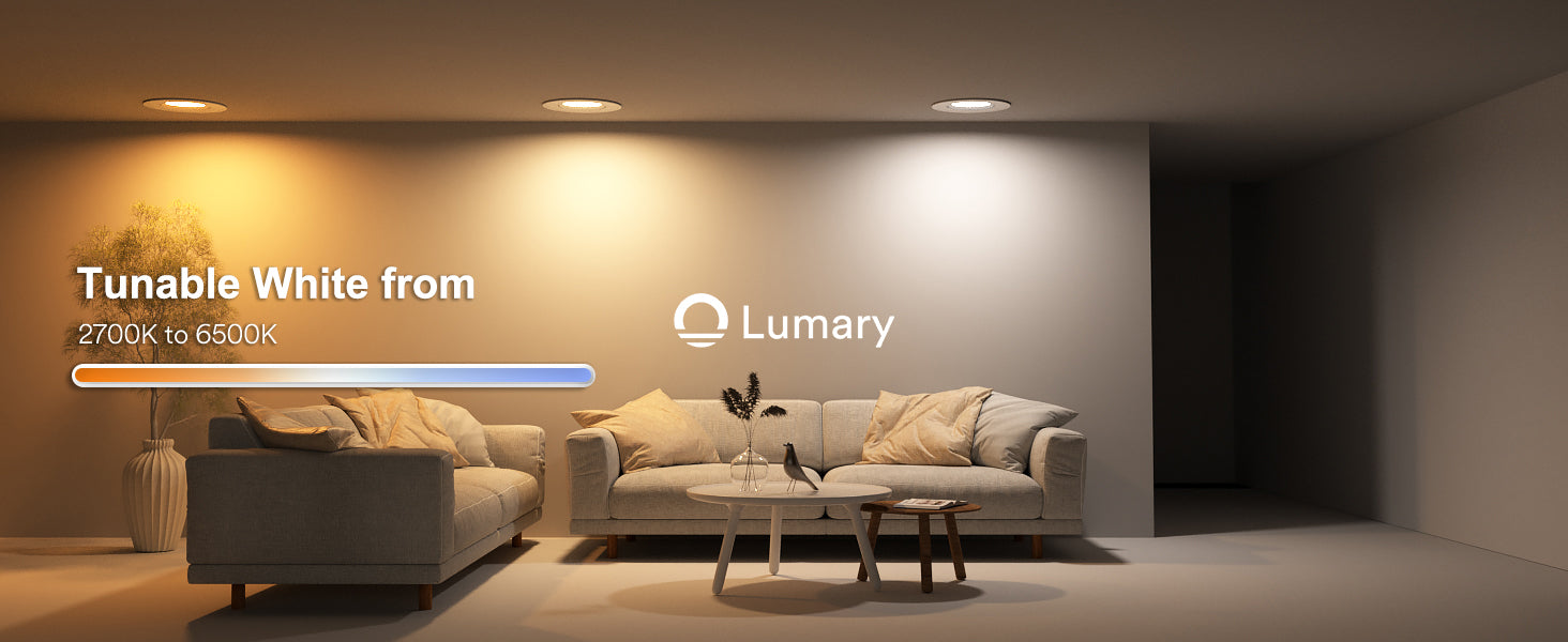 Lumary Smart Recessed Light Pro 6 Inch