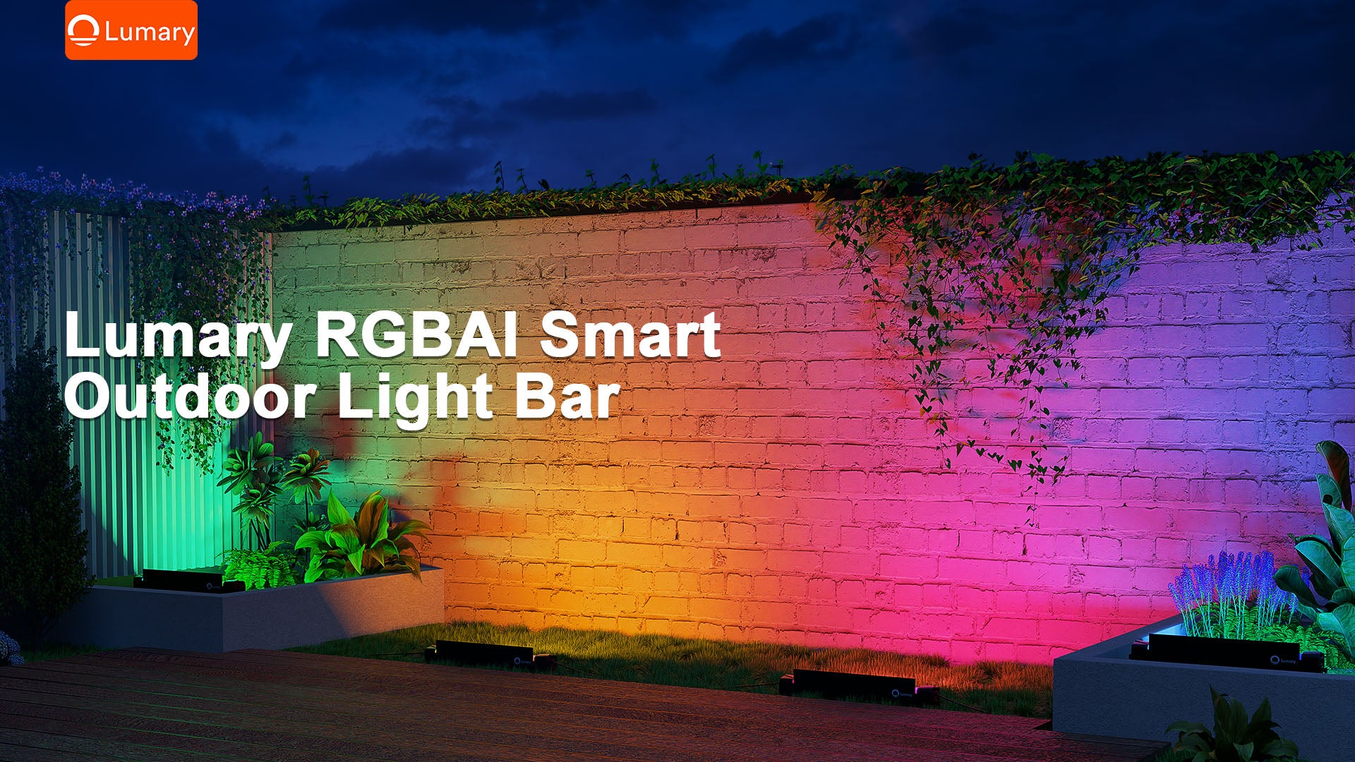 Lumary Smart Outdoor Light Bar --- Bring Superior Lighting and Decorative Effects to Architectural and Interior Designs！