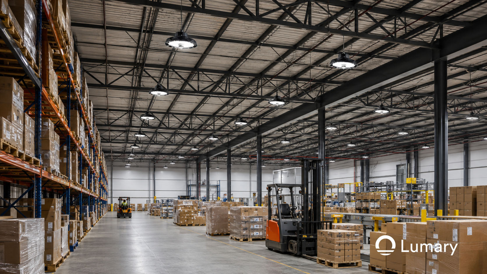 Lumary UFO LED High Bay Light with Motion Sensor - B（100/150/200W）