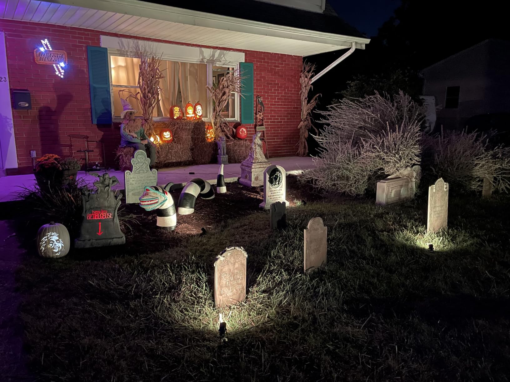 Halloween Outdoor Costume Smart Lamps