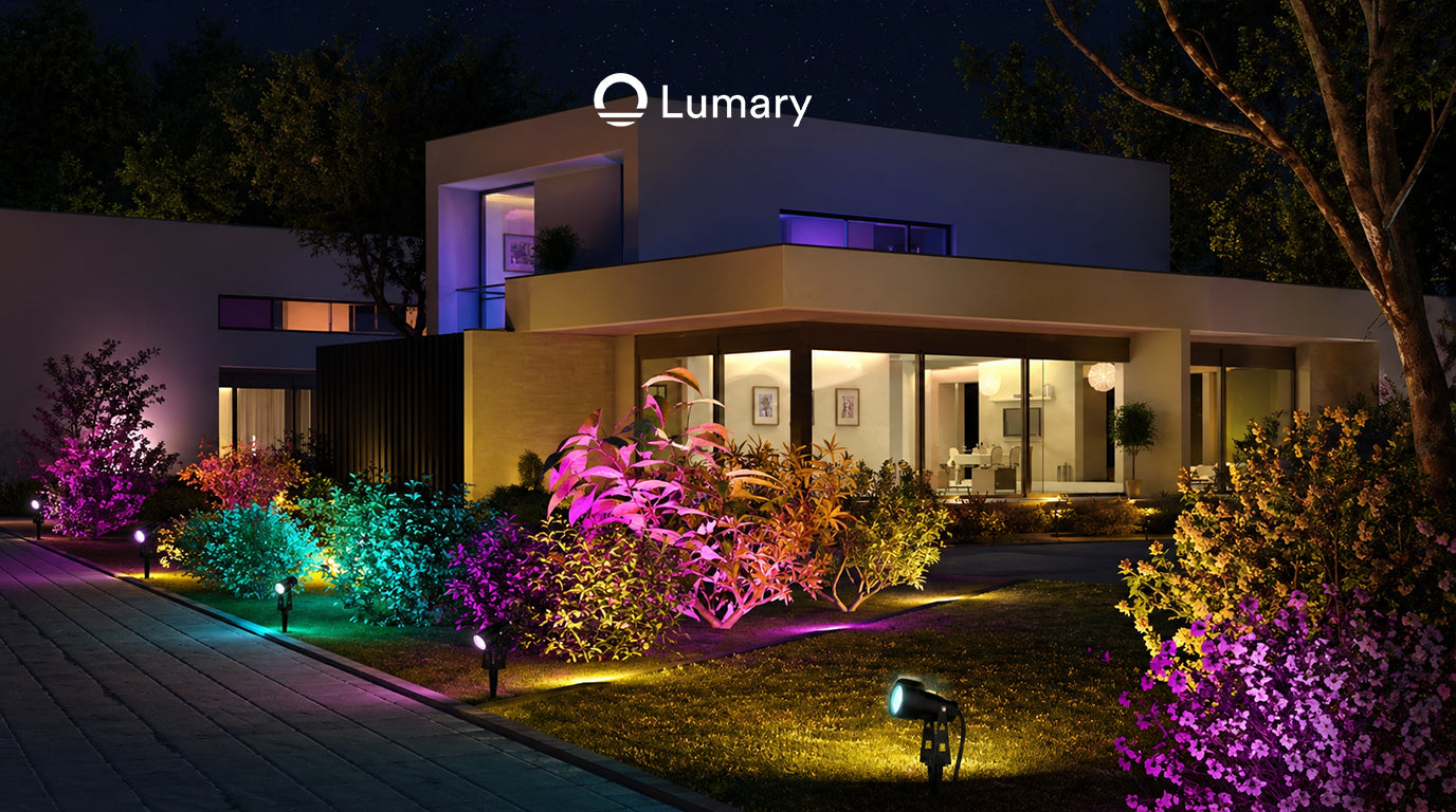 Lumary Smart LED Outdoor Landscape Lights RGBAI Spotlight