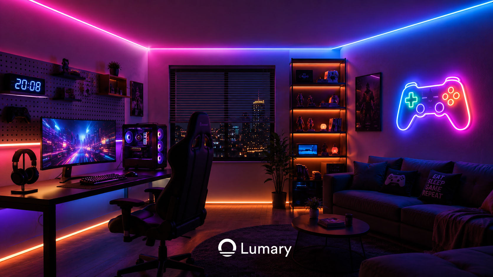 Lumary Smart Indoor Neon Rope Lights