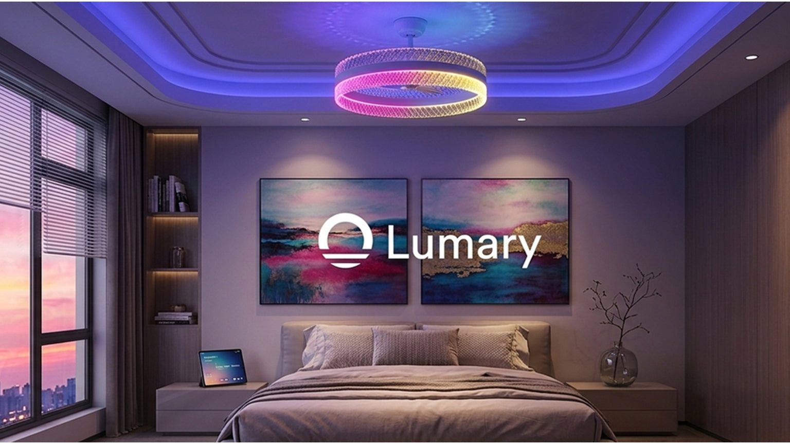 Lumary Smart Ceiling Fans with Lights G1