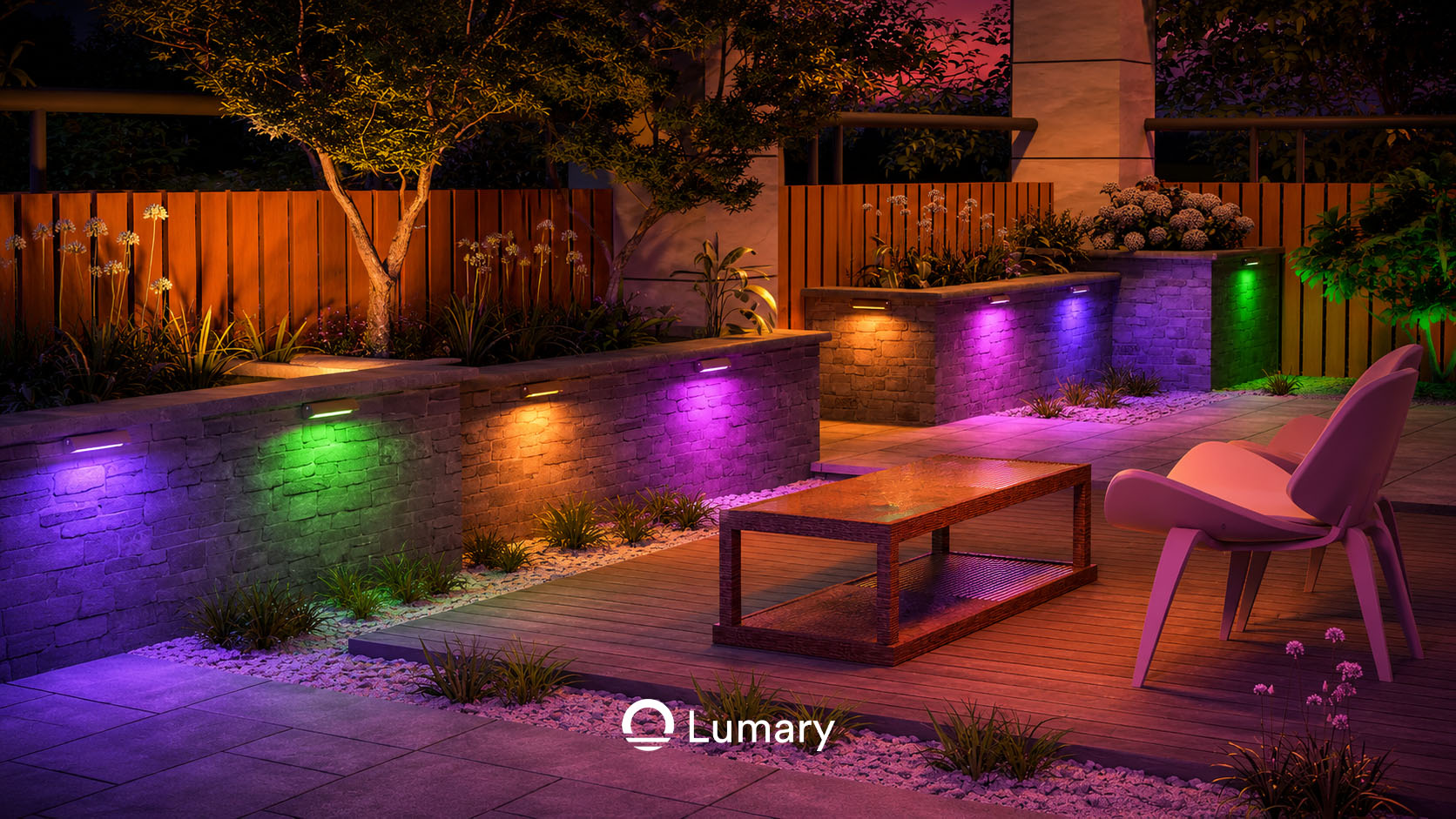 Lumary Smart Retaining Wall Light 