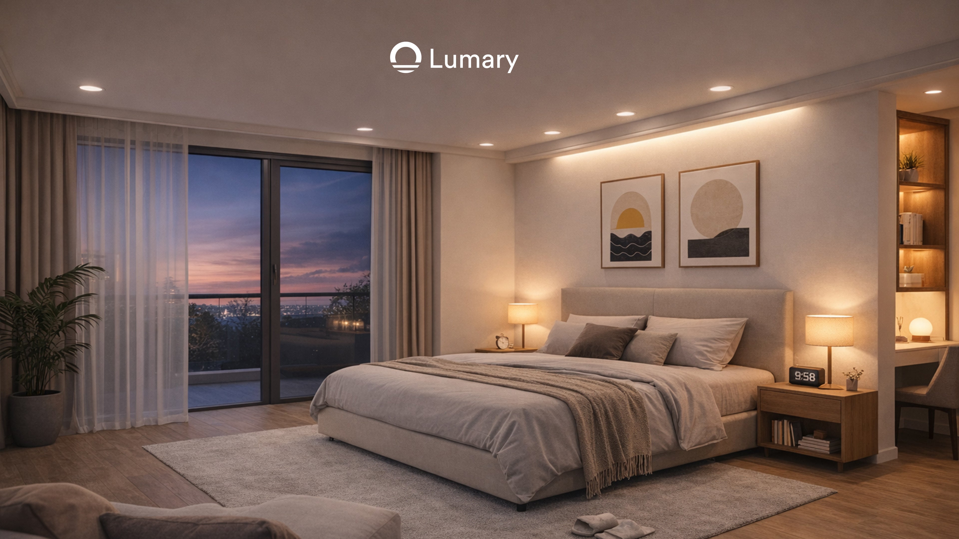 Lumary Wi-Fi Smart Canless Recessed Lighting 6 inch 4 PCS