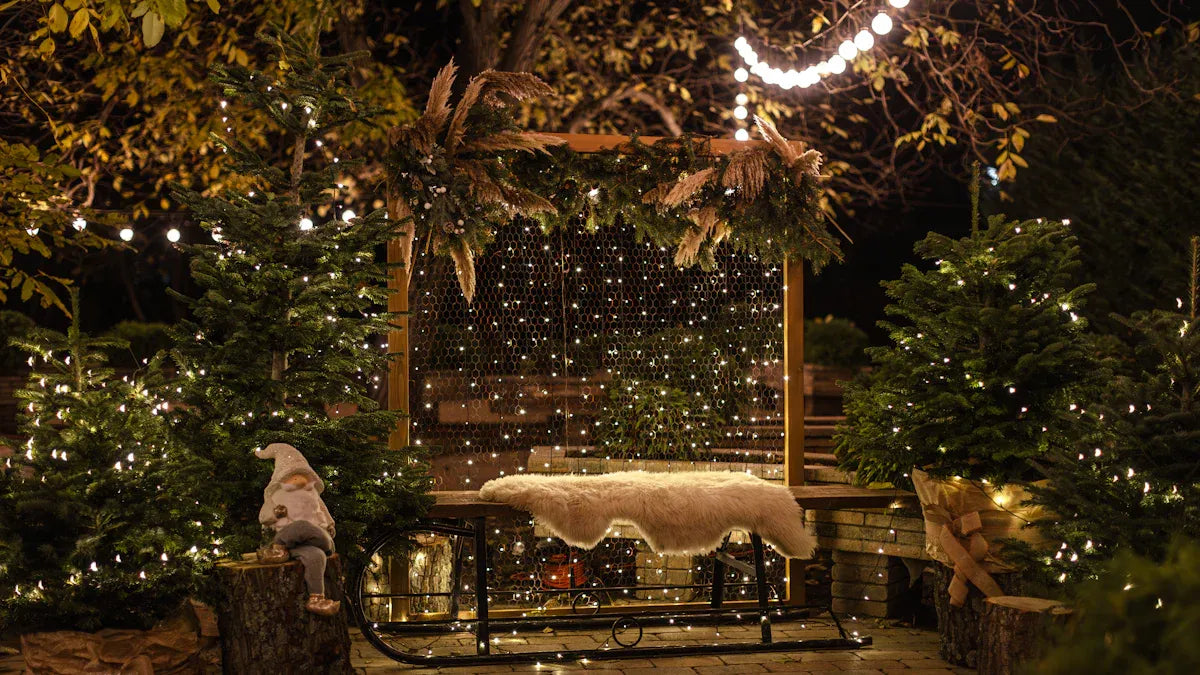 How to Enhance Your Yard with Removable Eaves Lights