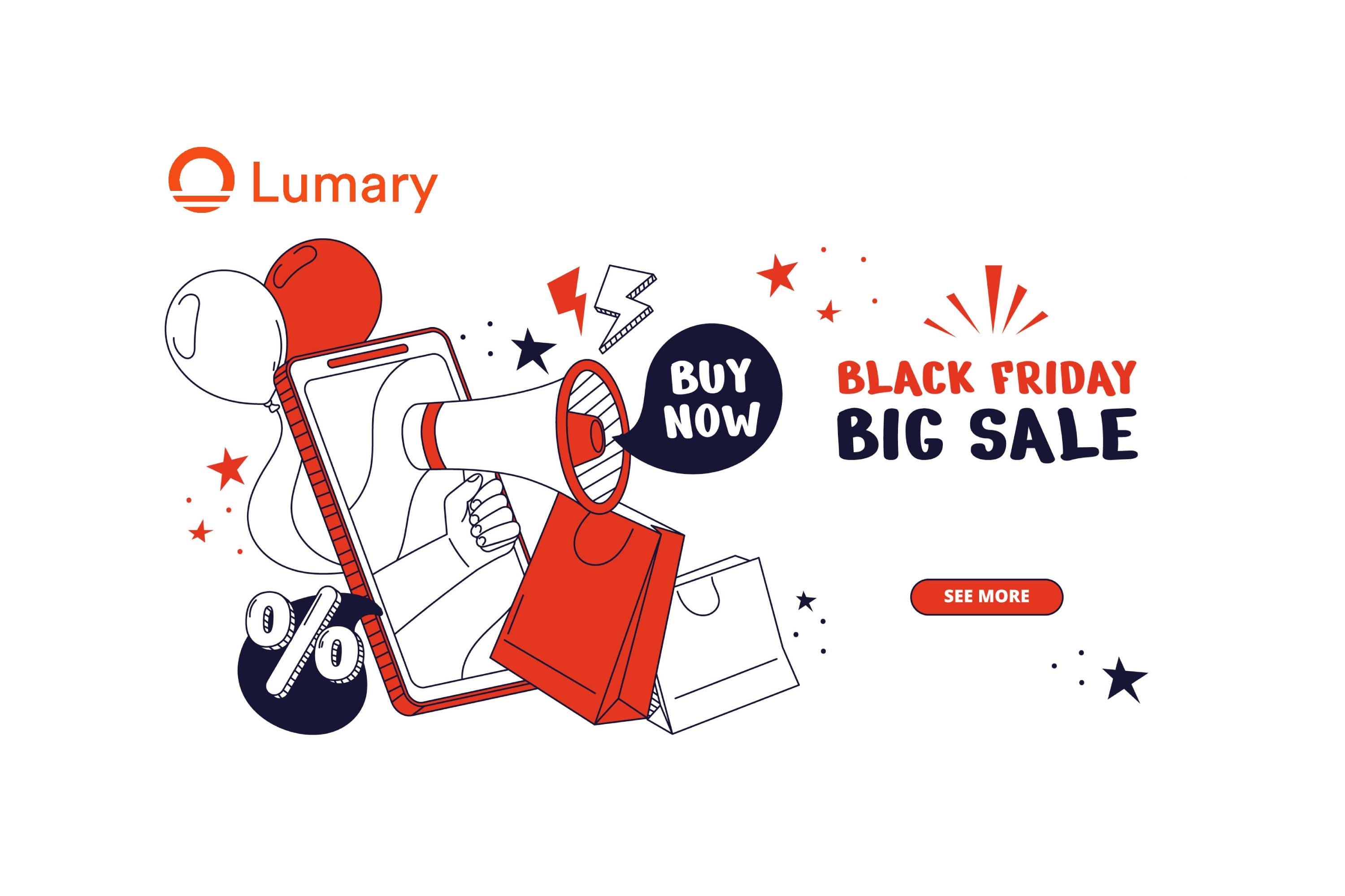 Light up Black Friday with the Lumary Smart lighting products on sale!