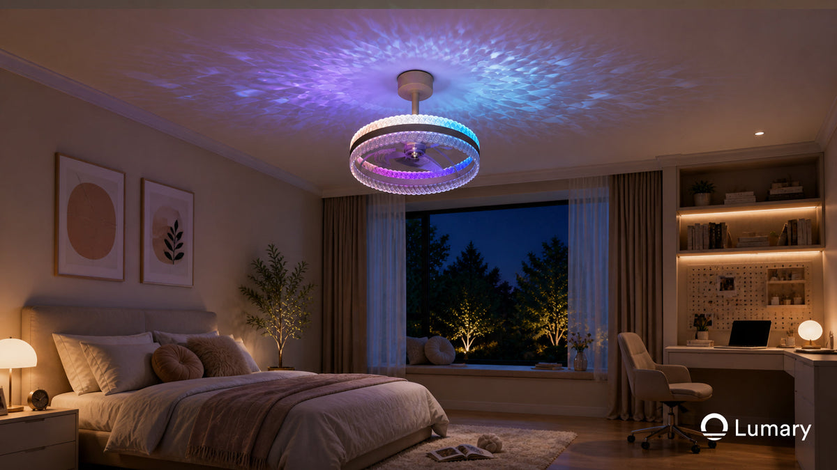 Lumary Smart Ceiling Fans with Lights G1