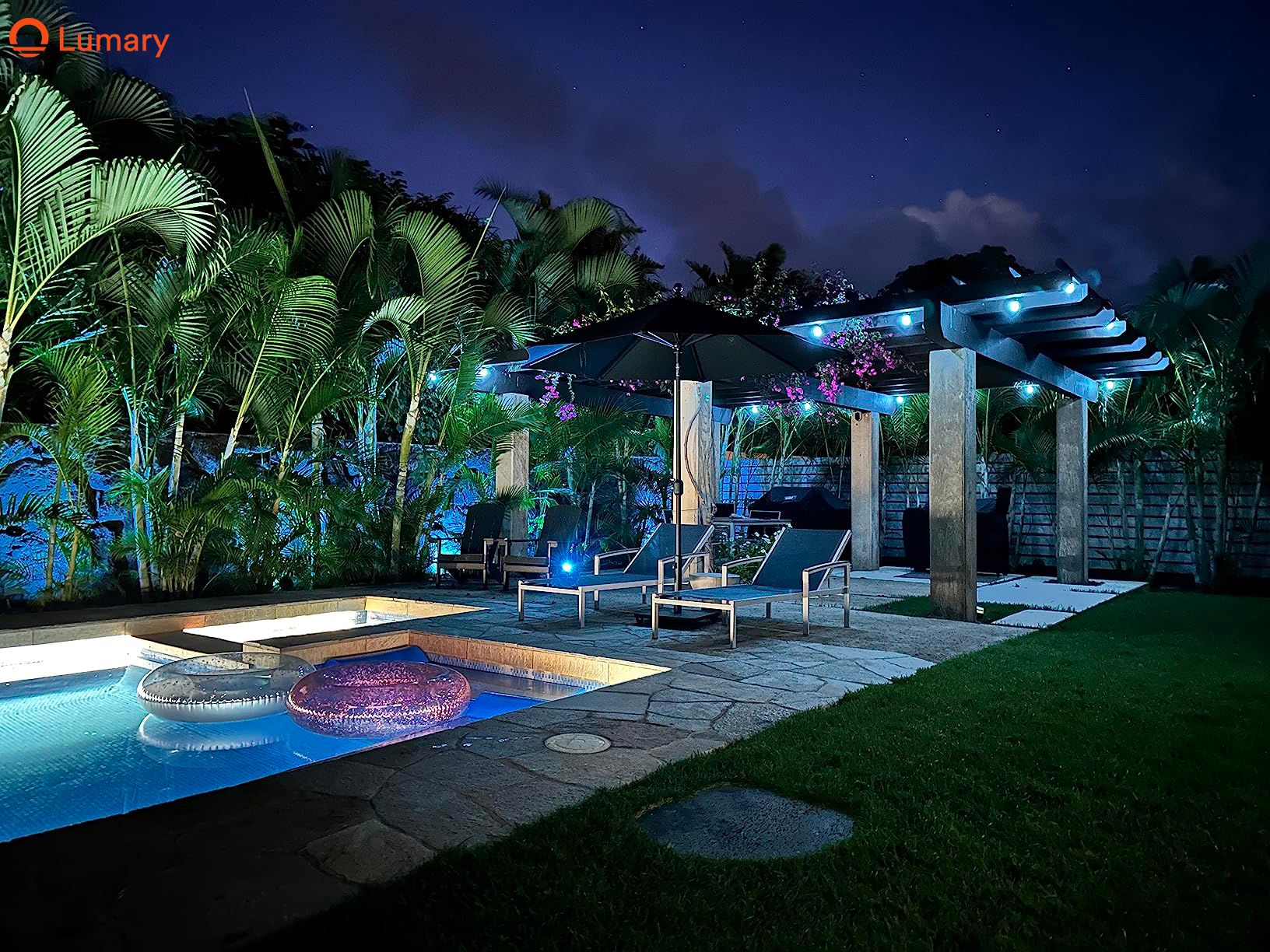 How to Install LED String Lights in Your Backyard