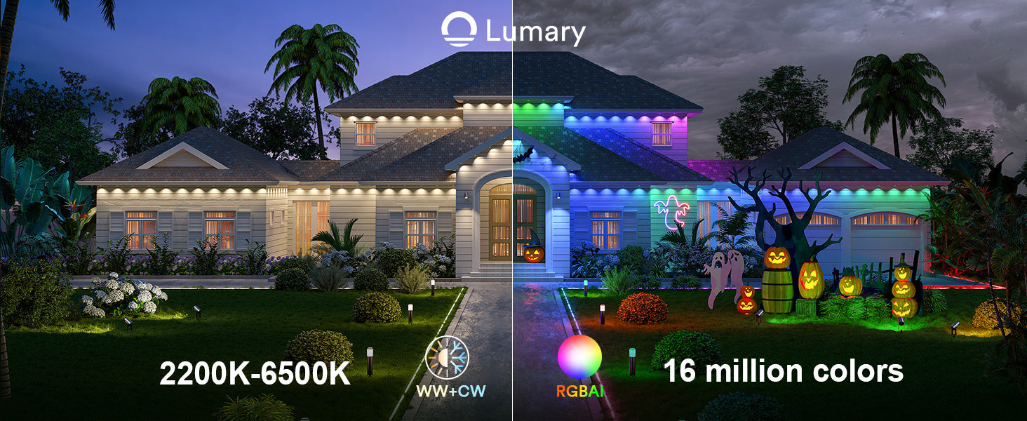 Permanent Outdoor Lights That Shine All Year Long