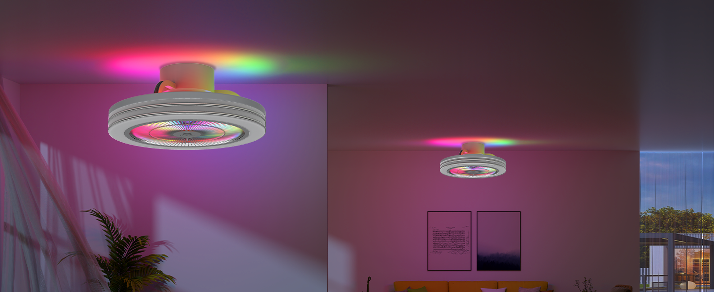 Lumary Smart RGBAI Ceiling Fan Light: Your Ultimate Home Upgrade