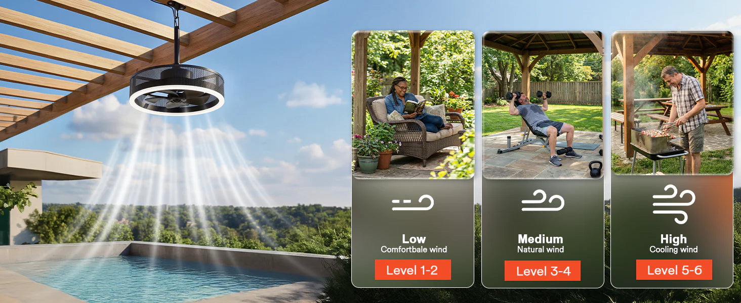 Outdoor Ceiling Fan Materials That Last Longer