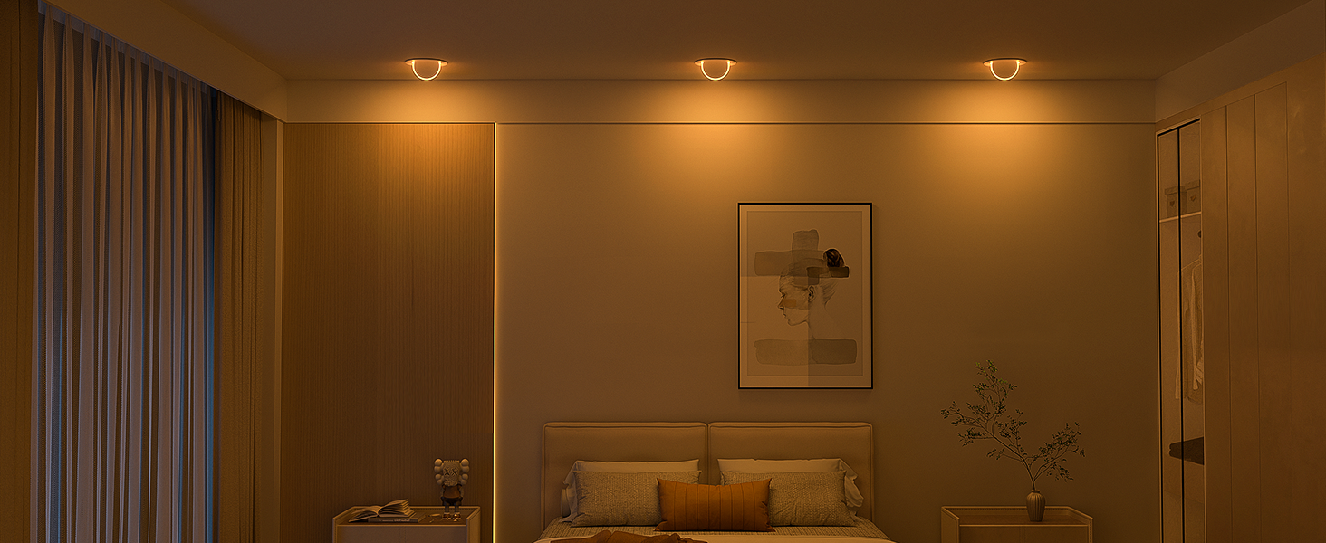 Lumary RGBAI Gimbal Smart Recessed Lighting 4 Inch Pro, 9w 780LM