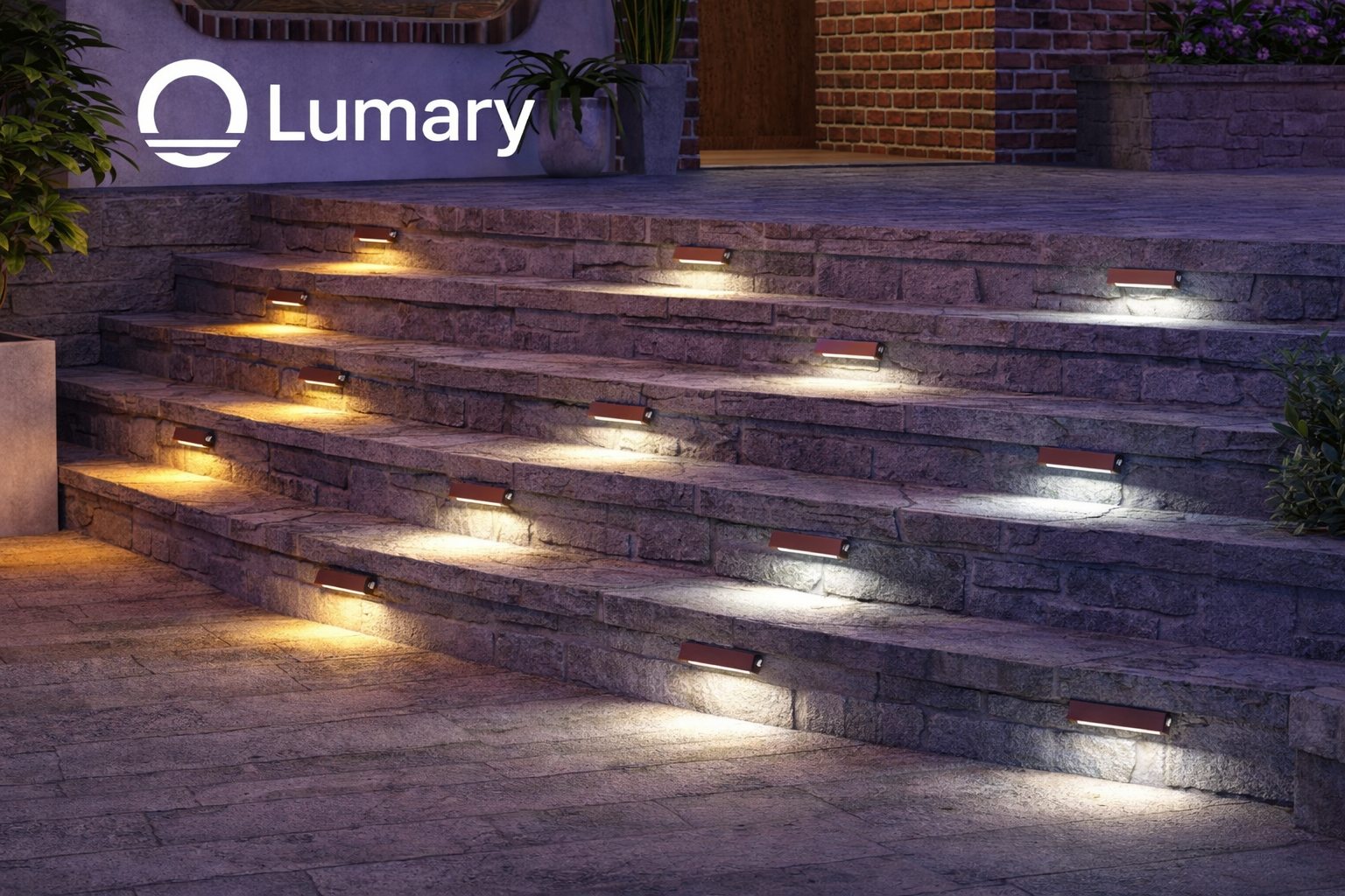 Lumary Smart Retaining Wall Light (8Pack)