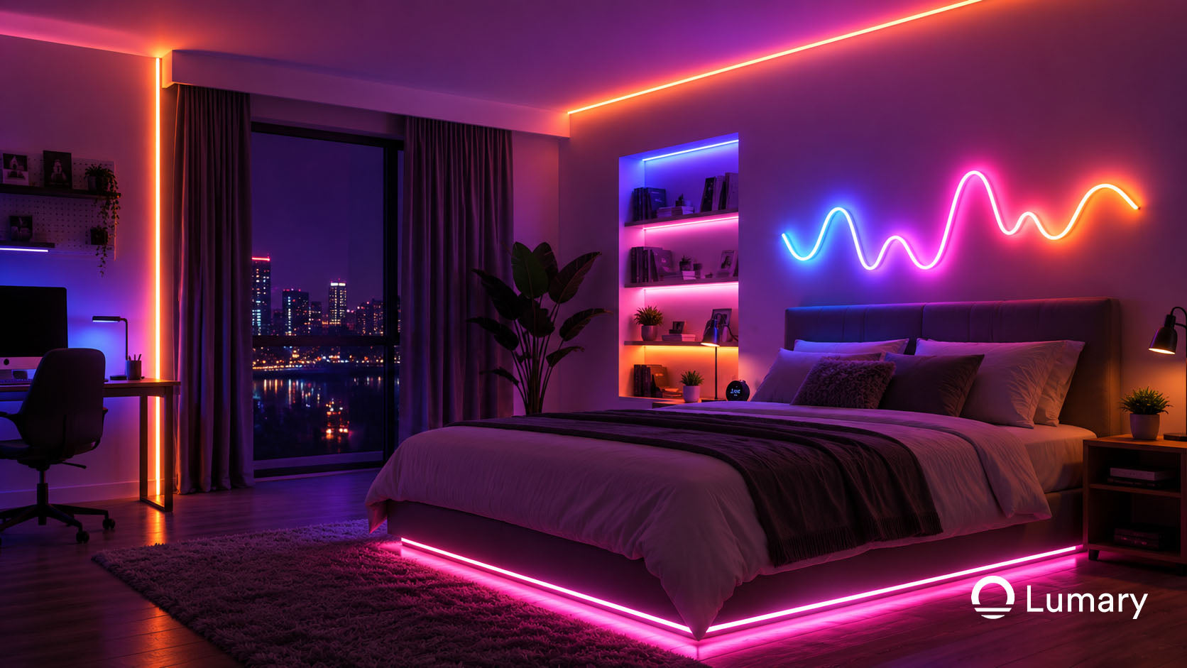 Lumary Smart Indoor Neon Rope Lights