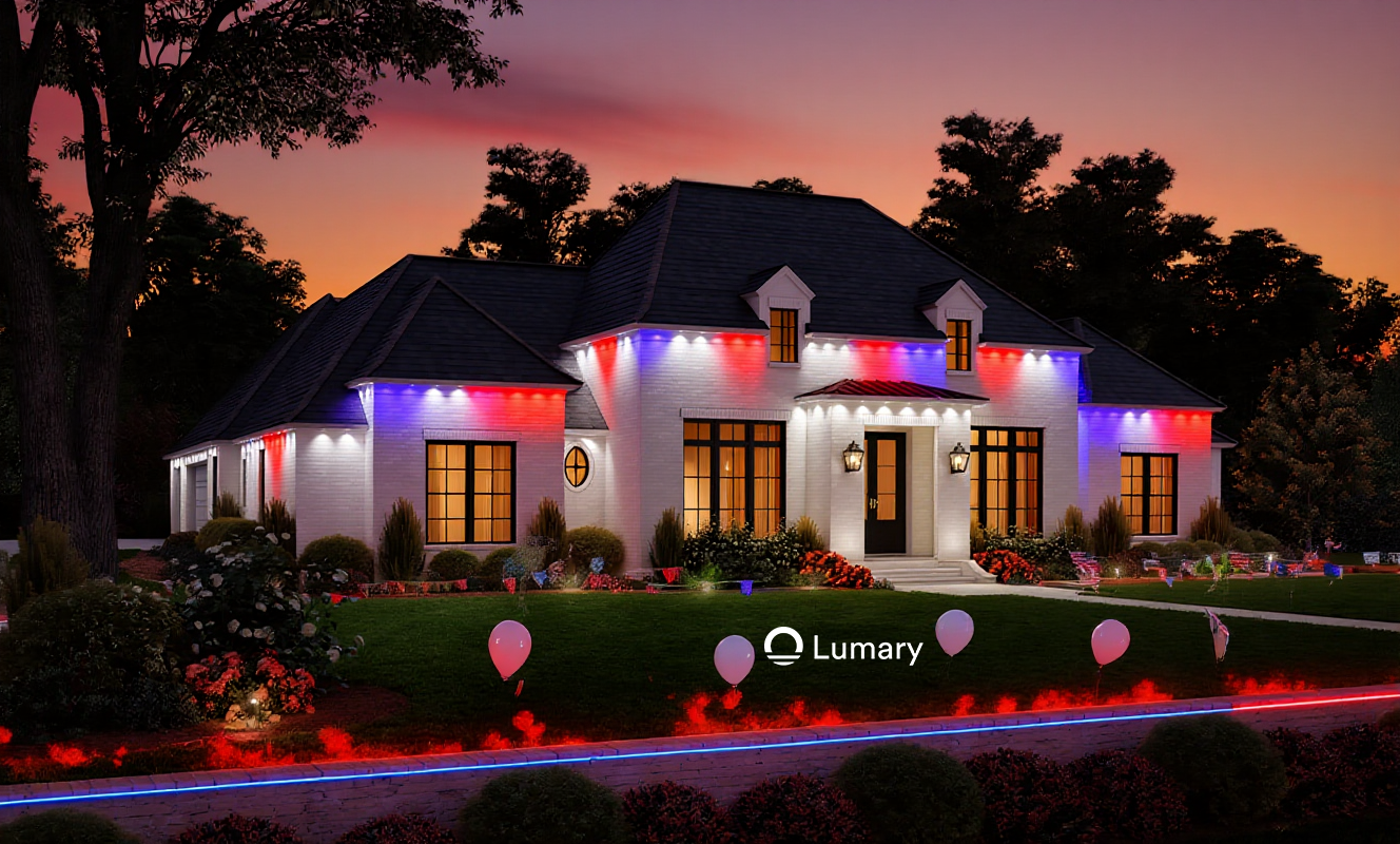 Permanent Outdoor Lights That Shine All Year Long