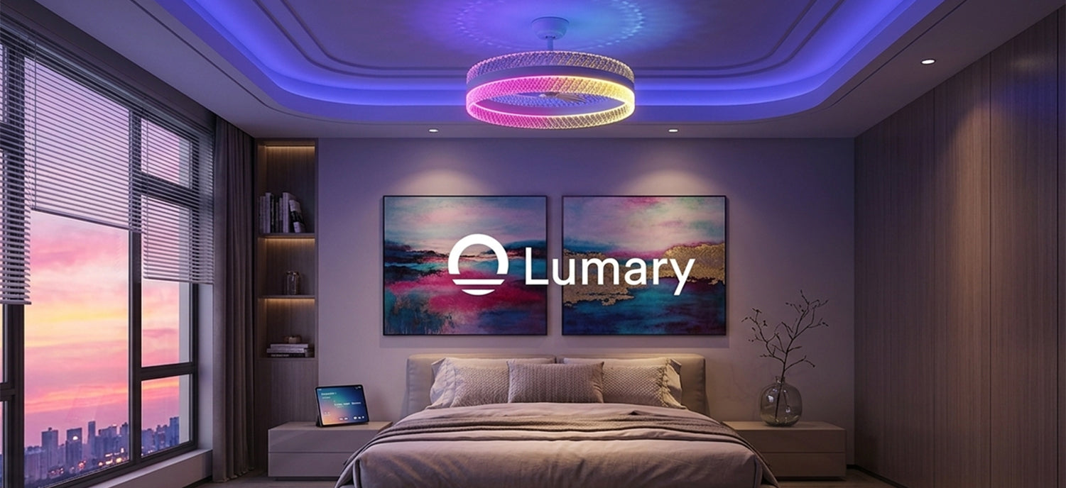Lumary Smart Ceiling Fans with Lights G1
