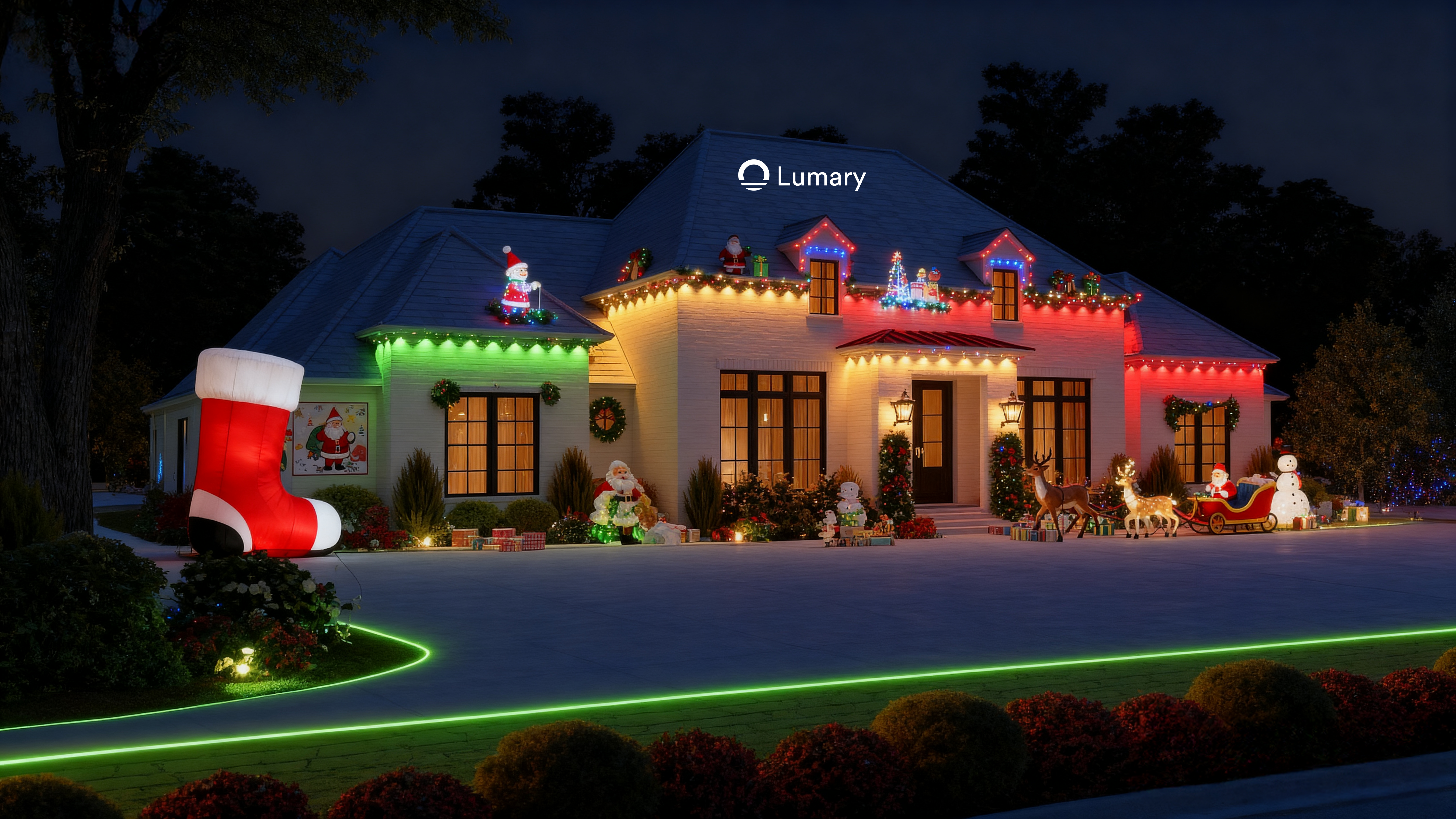 Smart Rainbow LED Permanent Outdoor Lights Pros and Cons