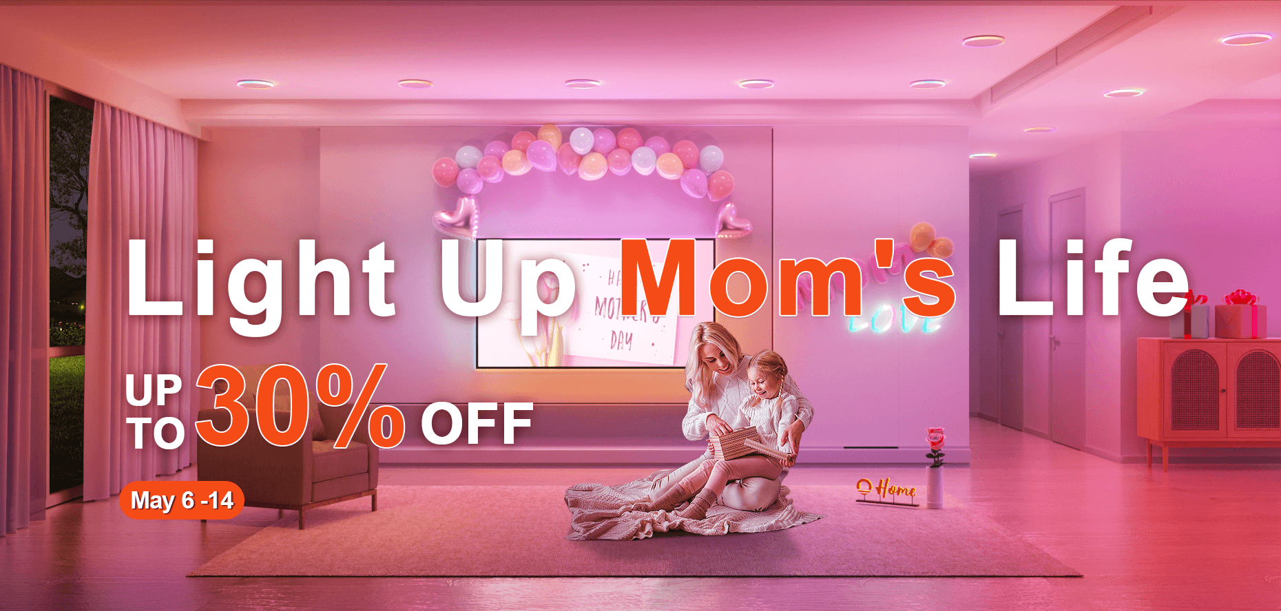 Illuminating Mother's Day