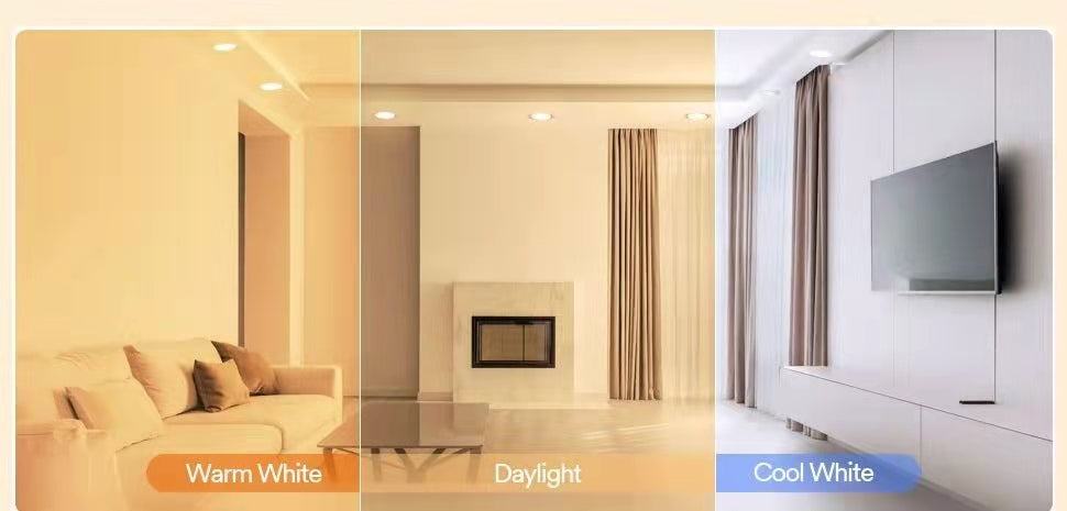 Warm light brought by ultra-thin recessed LED downlight - Lumary