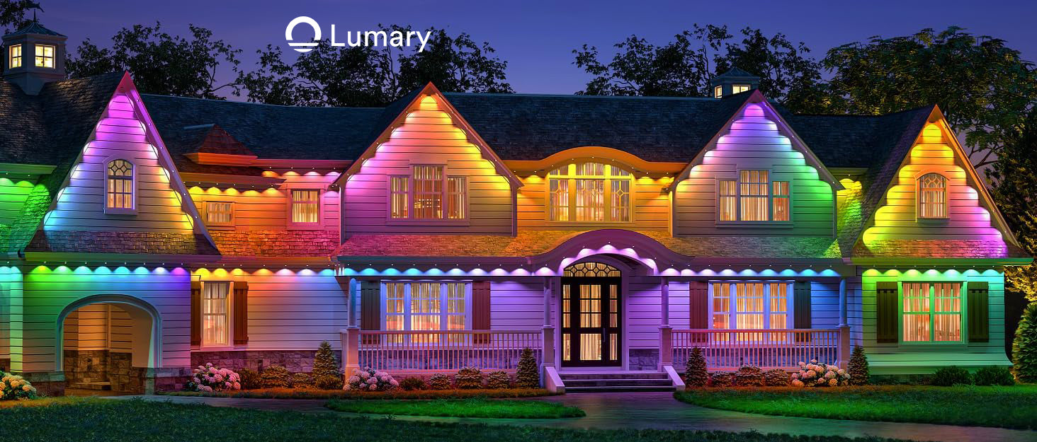 Permanent outdoor lights made easy with Lumary installation pros