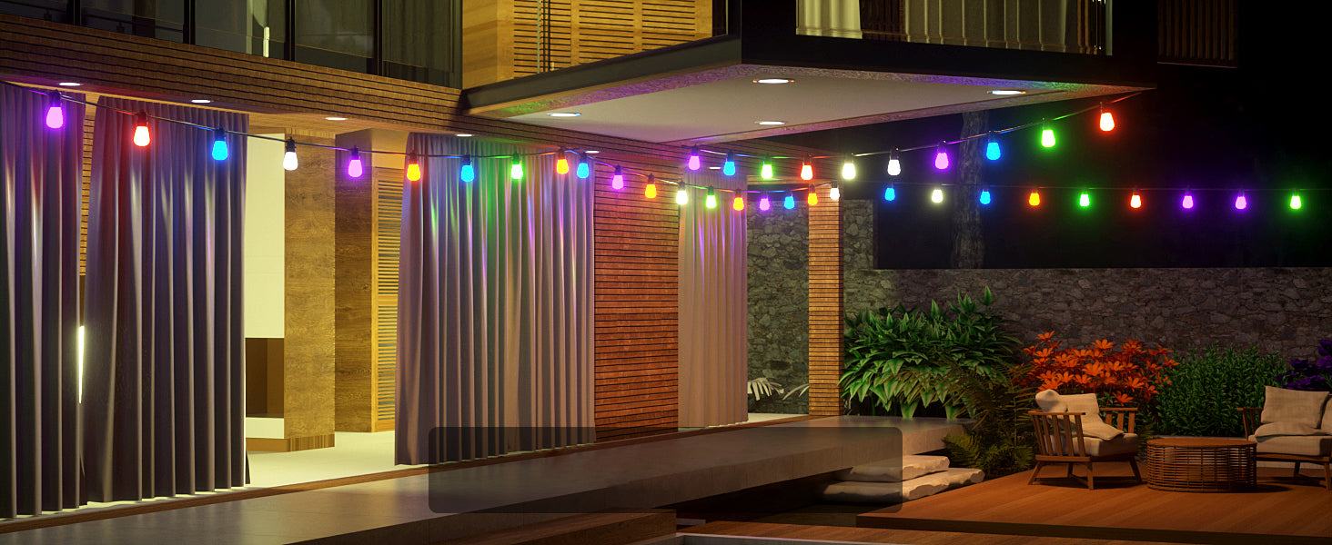 The Best Outdoor Smart String Lights in 2022 - Lumary