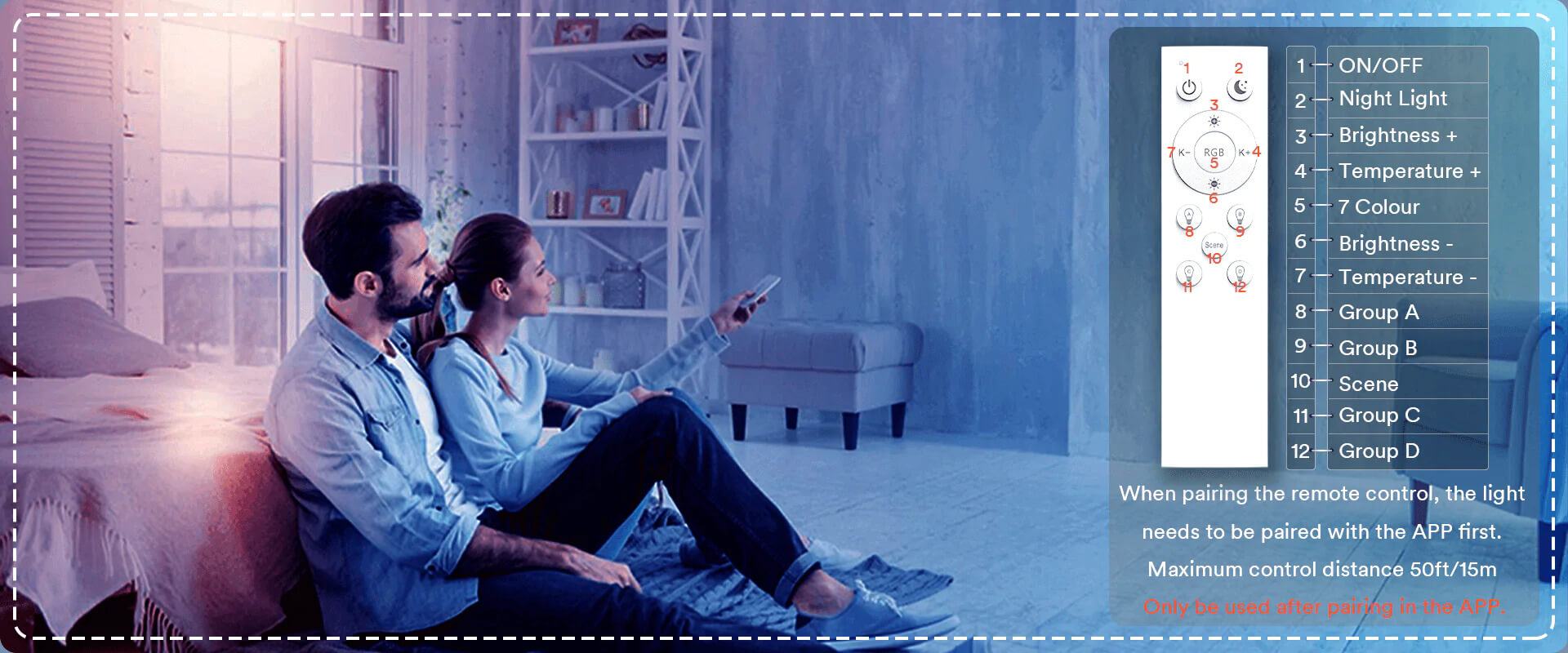 How to Bind the Remote Control for Lumary Lights - Lumary