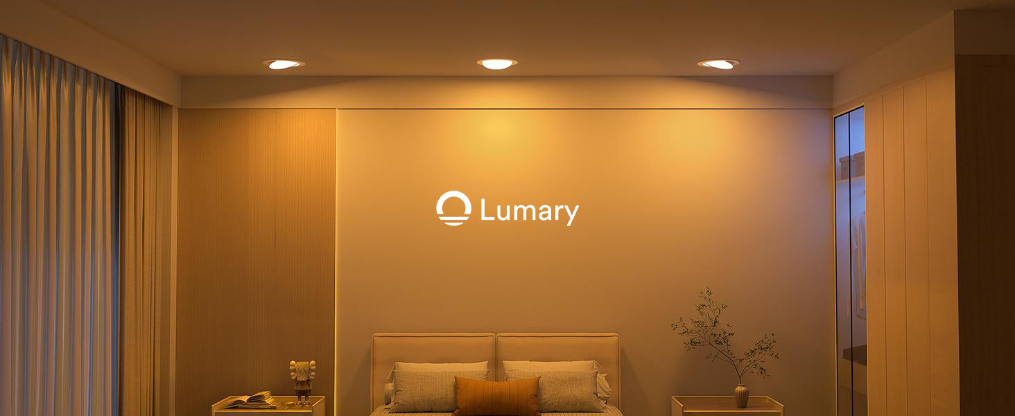 Lumary Wi-Fi Smart Canless Recessed Lighting 6 inch 4 PCS
