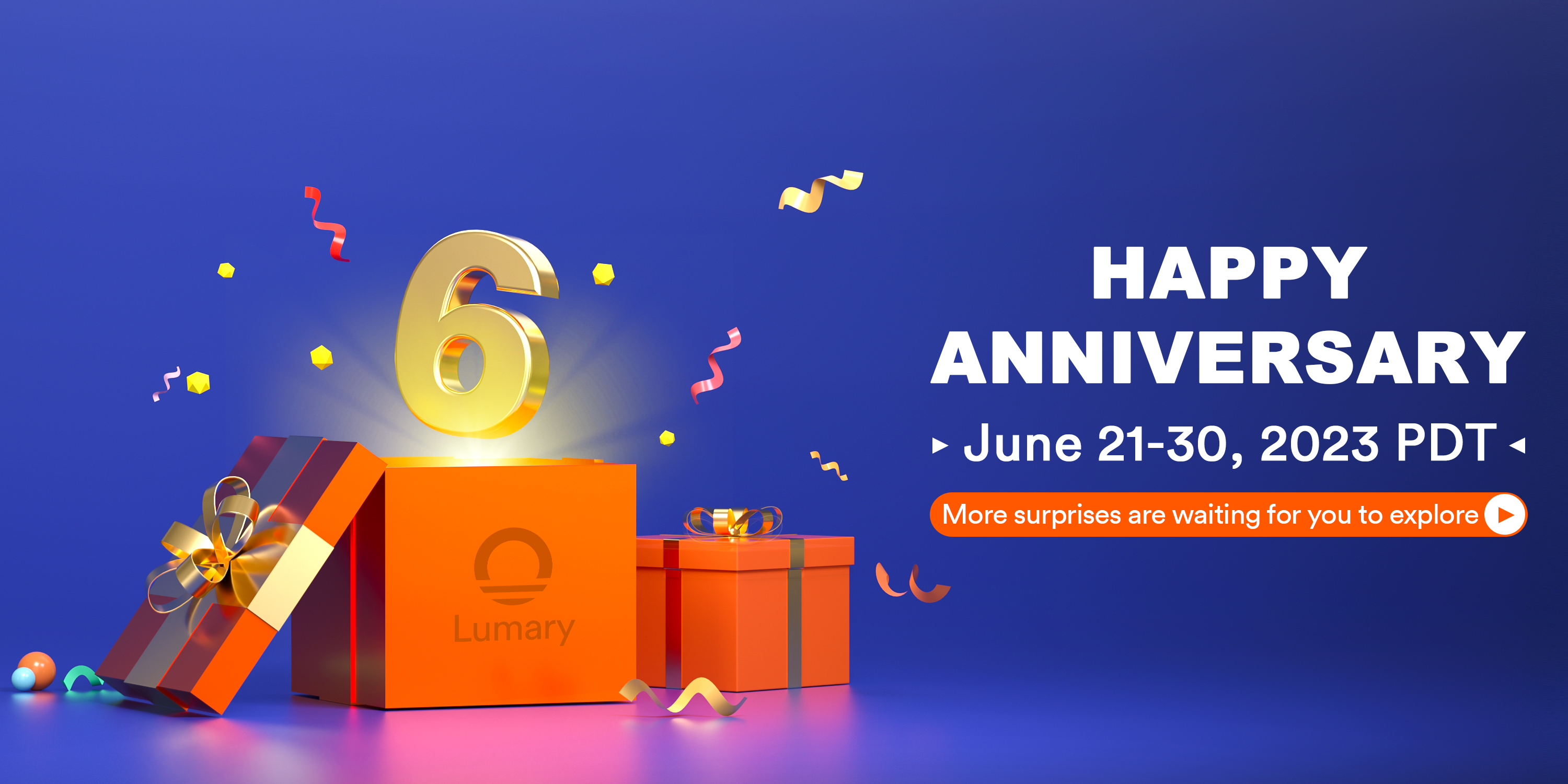 Lumary's 6th Anniversary Celebration - Exciting Discounts and Promotions!