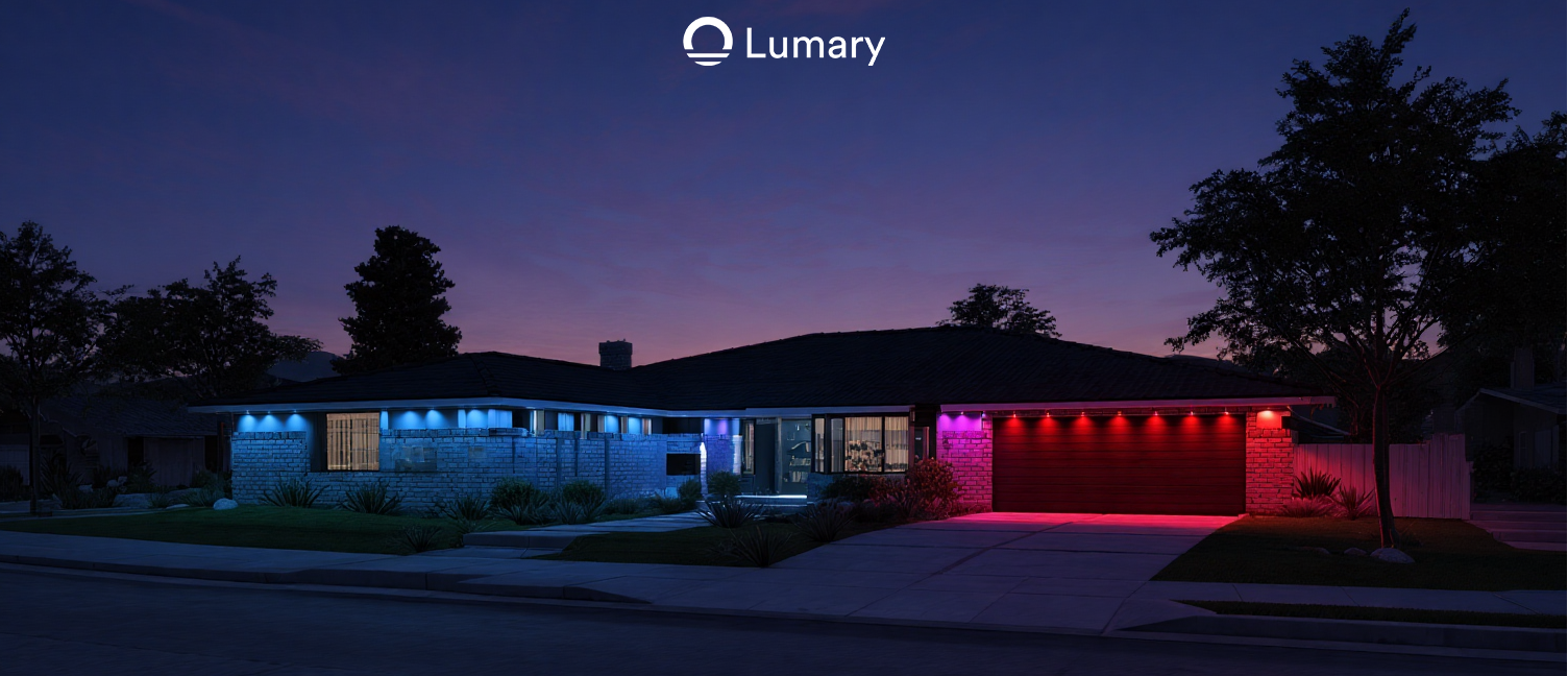 Smart rainbow LED permanent outdoor light ideas anyone can try
