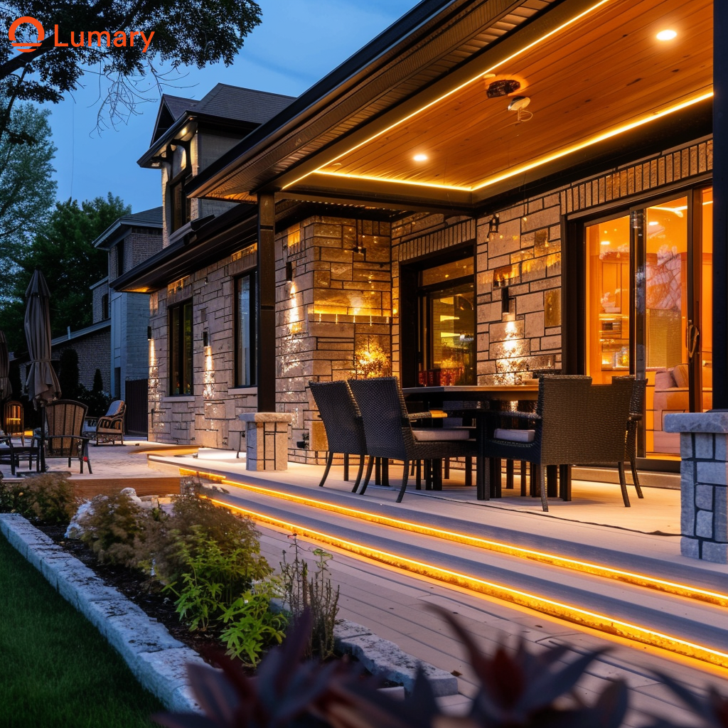 Outside strip lights online