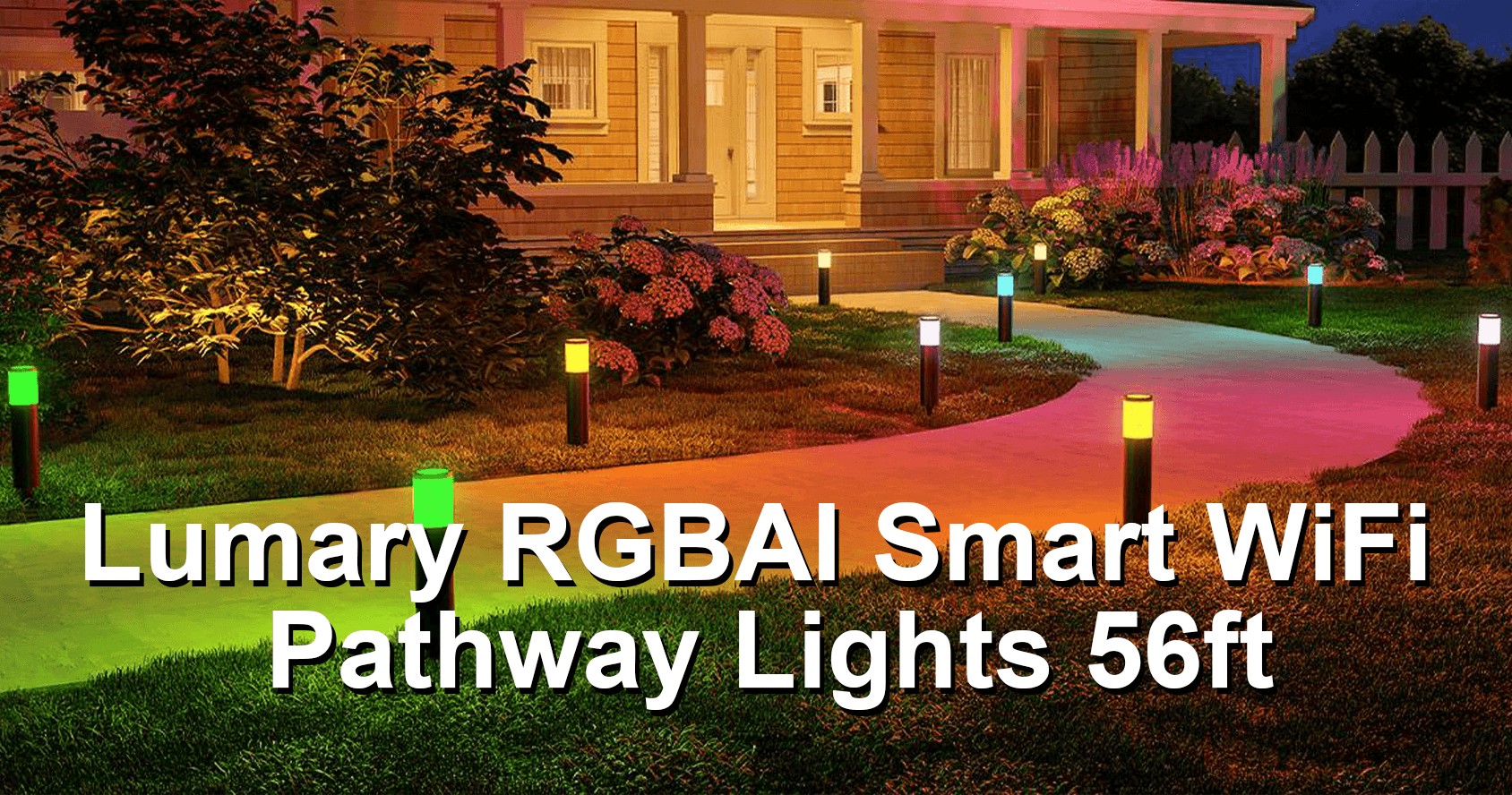 Illuminating Your Pathway with Lumary RGBAI Smart WiFi Pathway Lights