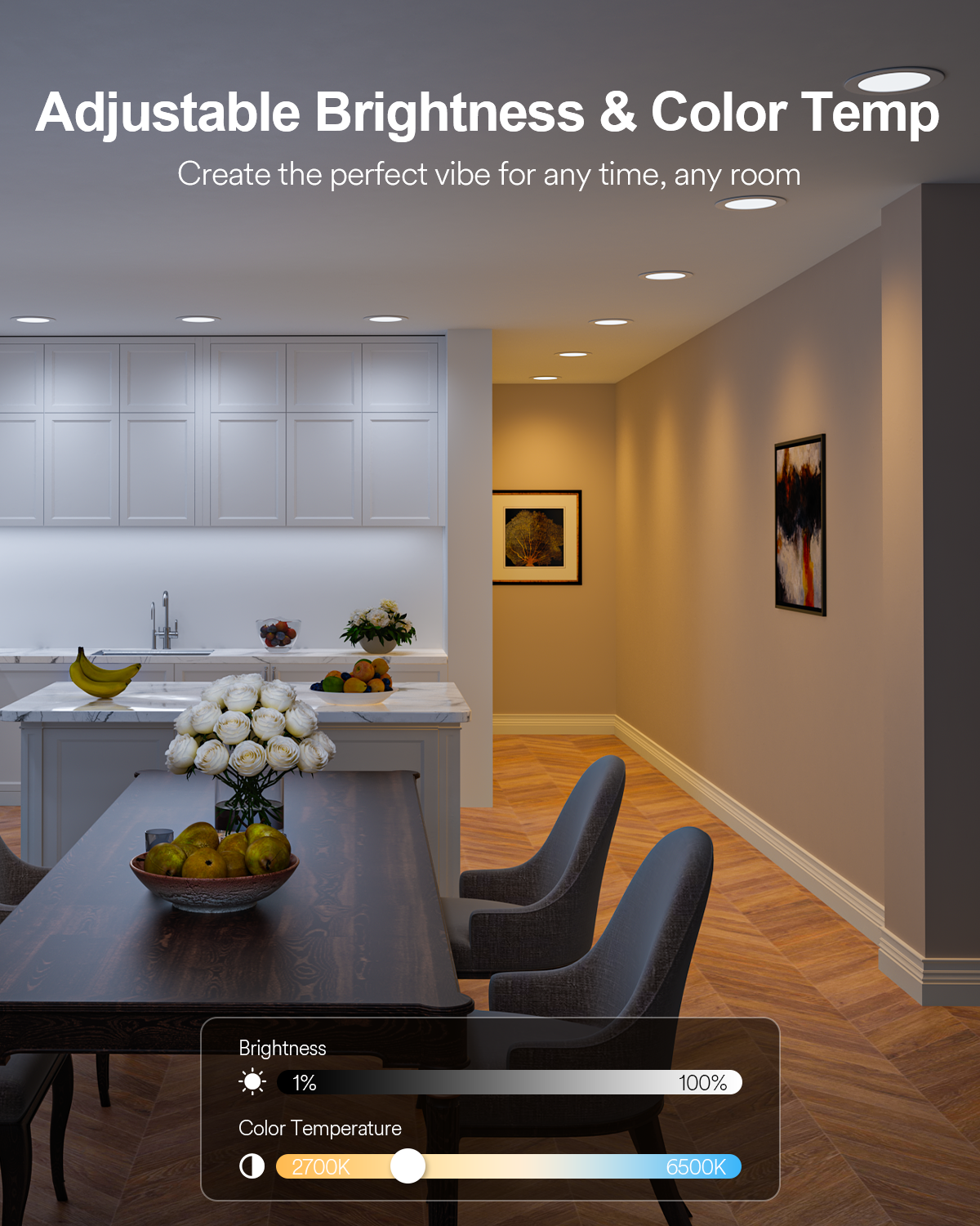 Lumary Smart Wi-Fi Canless Recessed Lights (COLOR/SIZE/PCS)