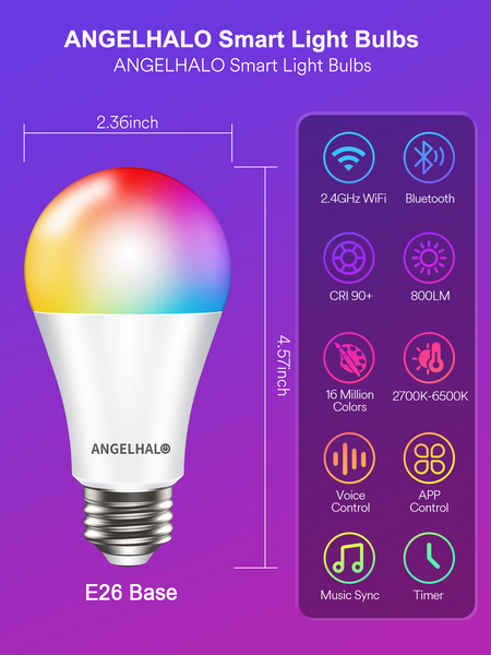 Smart Light Bulbs 1PCS