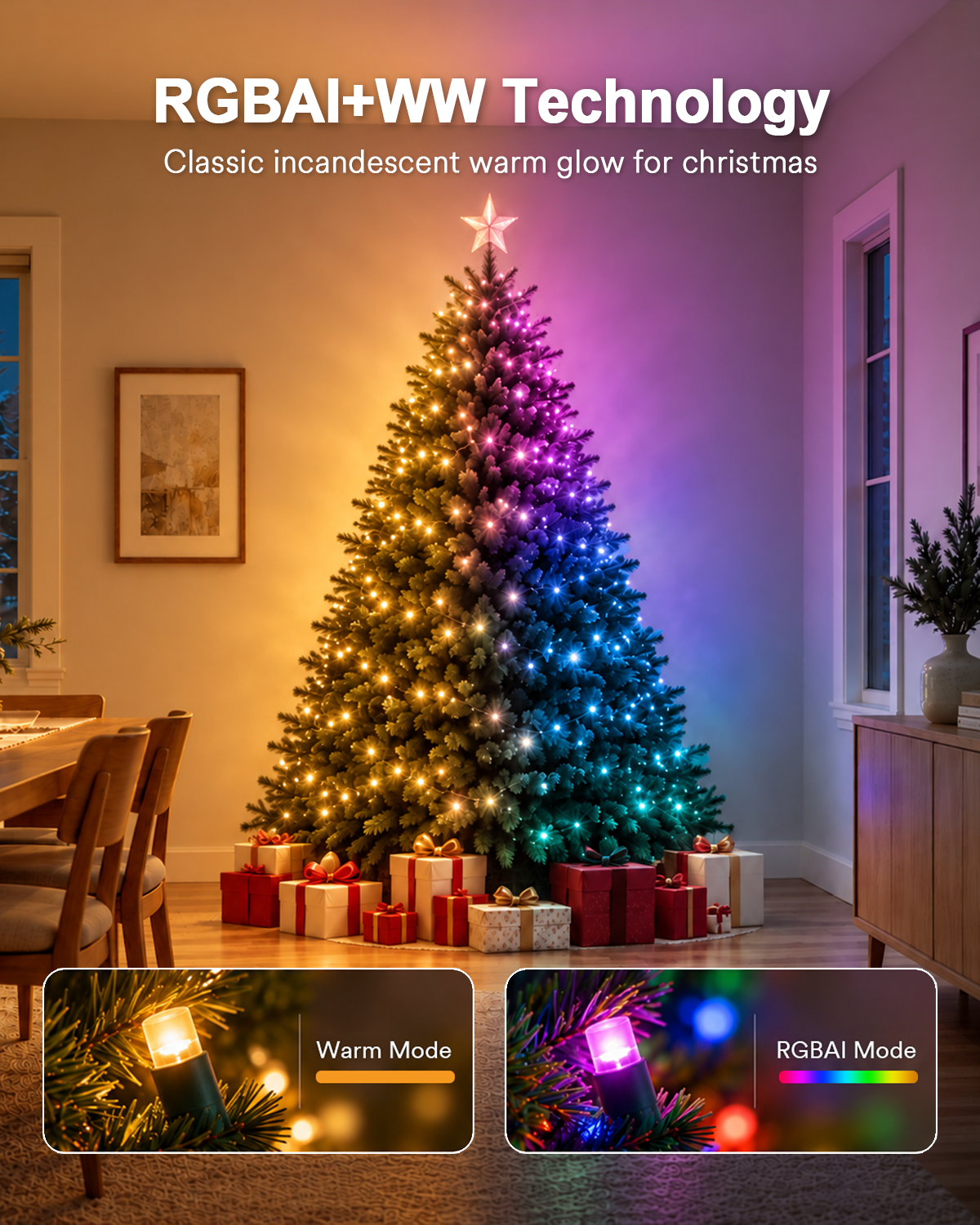 Lumary Smart Christmas String Lights