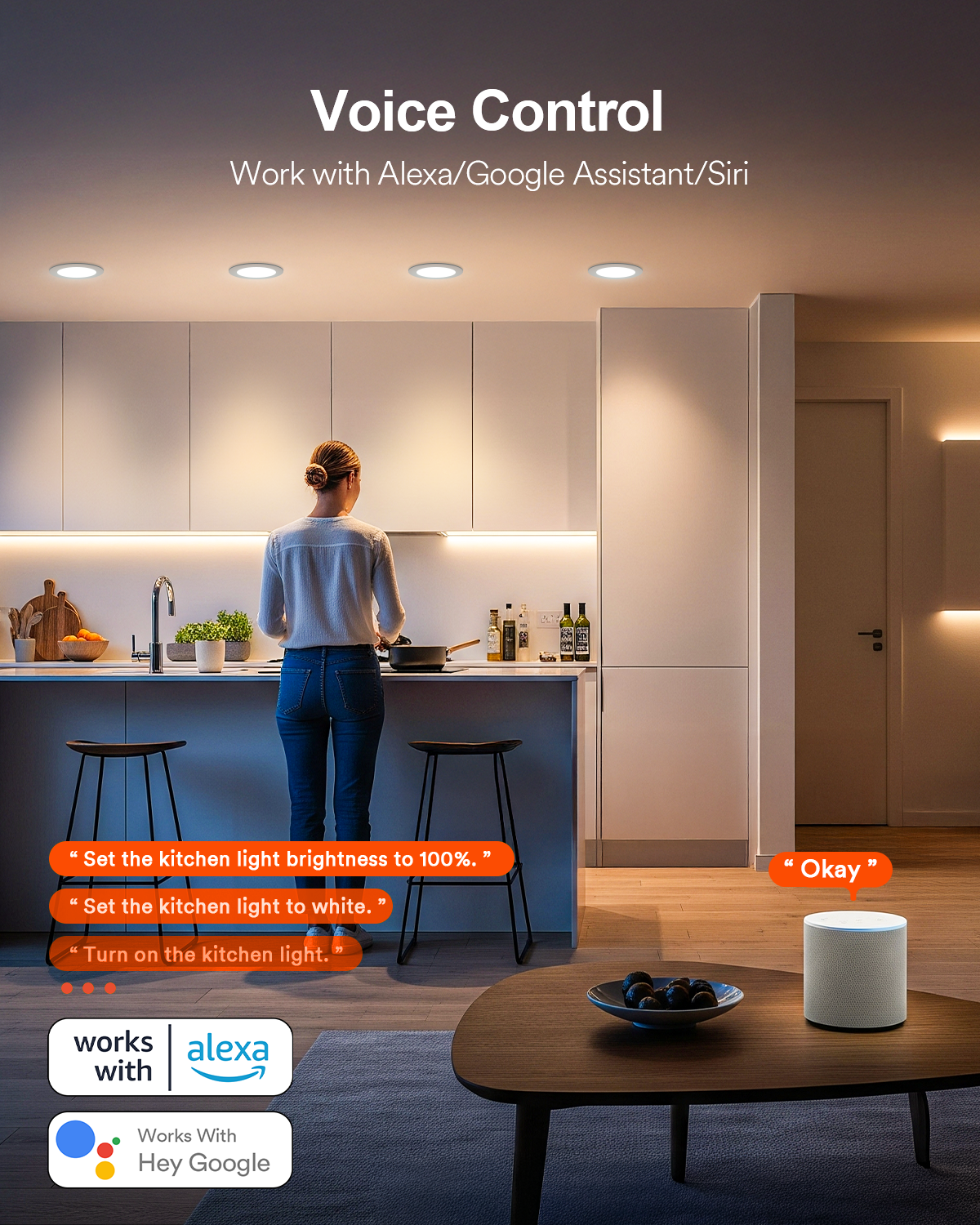 Lumary Smart Wi-Fi Canless Recessed Lights (COLOR/SIZE/PCS)