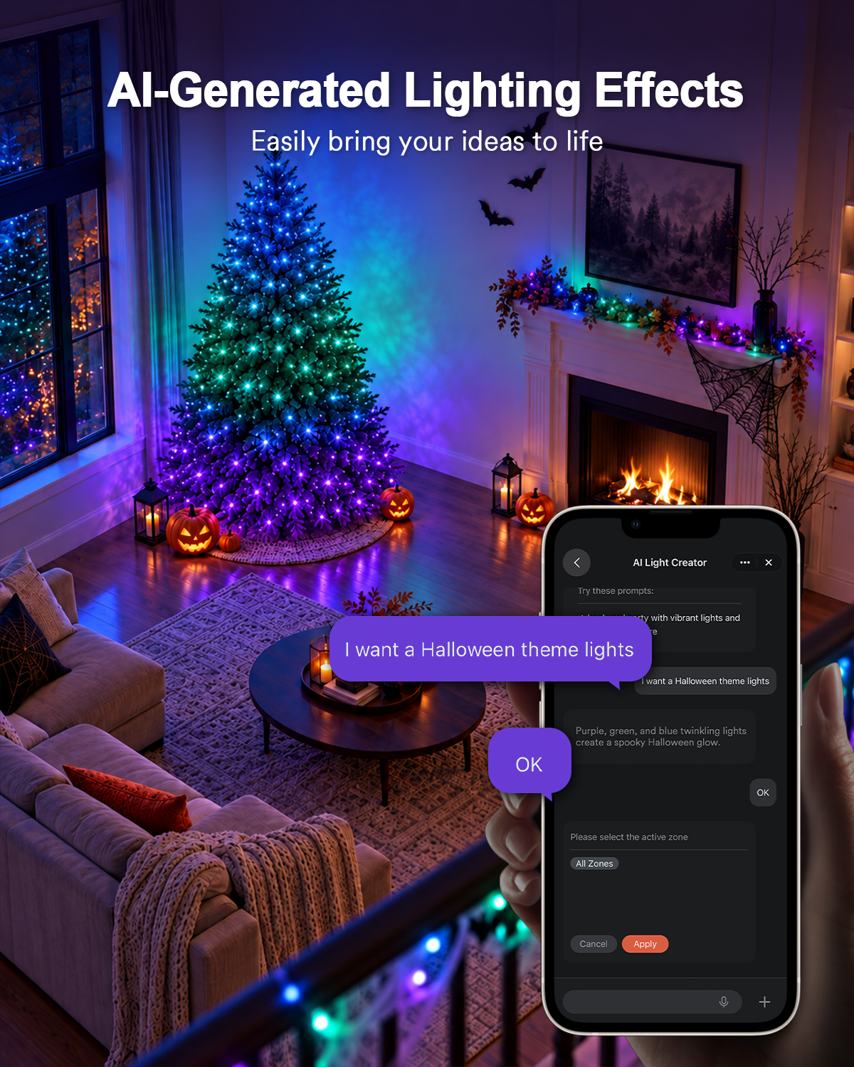 Lumary Smart Christmas String Lights