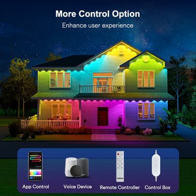 Lumary smart RGBAI Permanent Outdoor Lights(Model E)