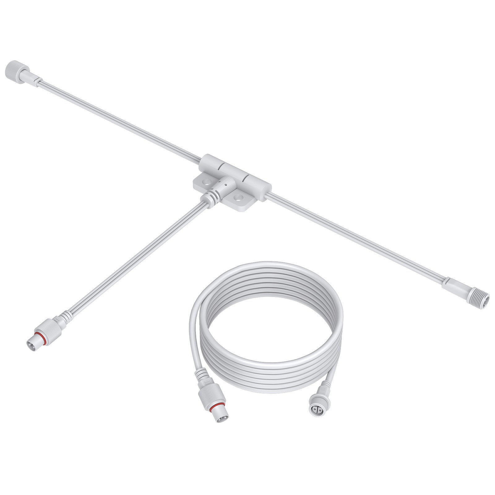 Lumary Power‑Injection T‑Connector with Wire Cable for Permanent Light 3